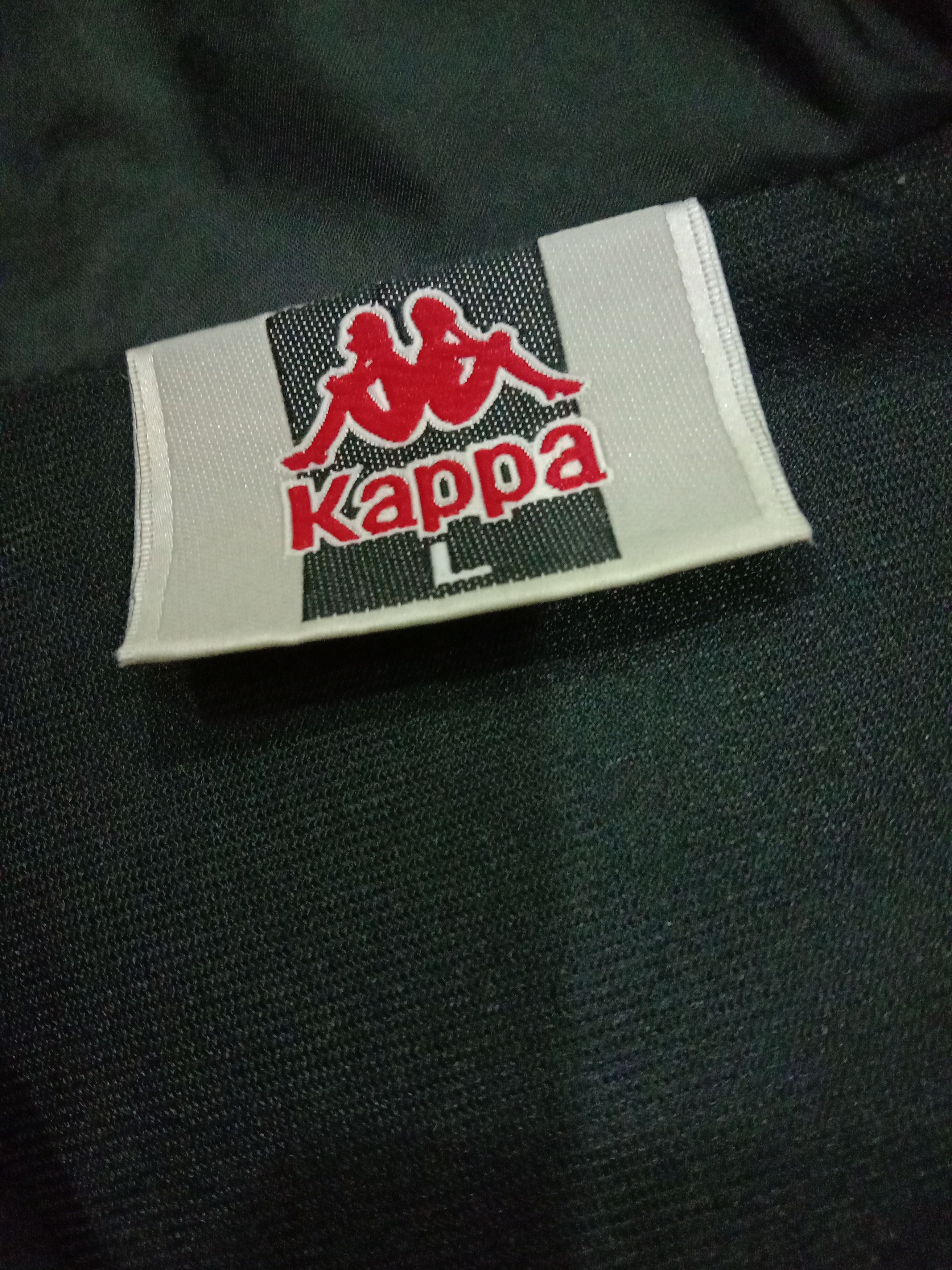 Kappa Light Jacket with Big Logo / Spelled Out / Black Size US L / EU 52-54 / 3 - 6 Thumbnail