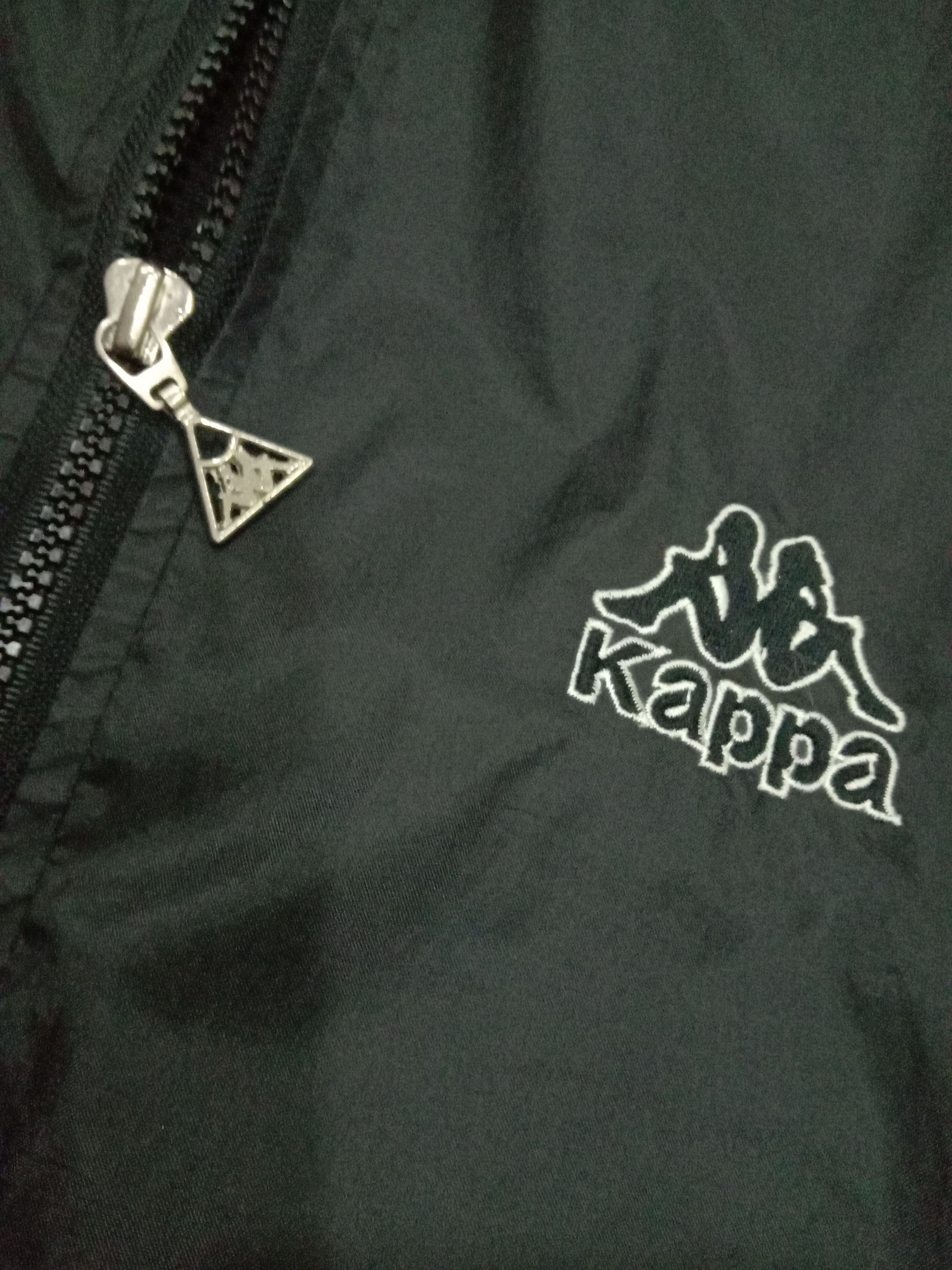 Kappa Light Jacket with Big Logo / Spelled Out / Black Size US L / EU 52-54 / 3 - 5 Thumbnail