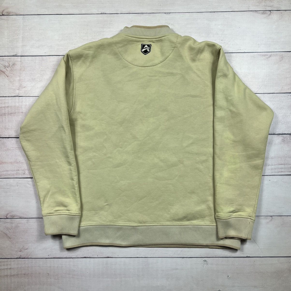Avirex Avirex Sweatshirt Vintage Beige Embroidered Big Logo Retro Size US M / EU 48-50 / 2 - 5 Thumbnail