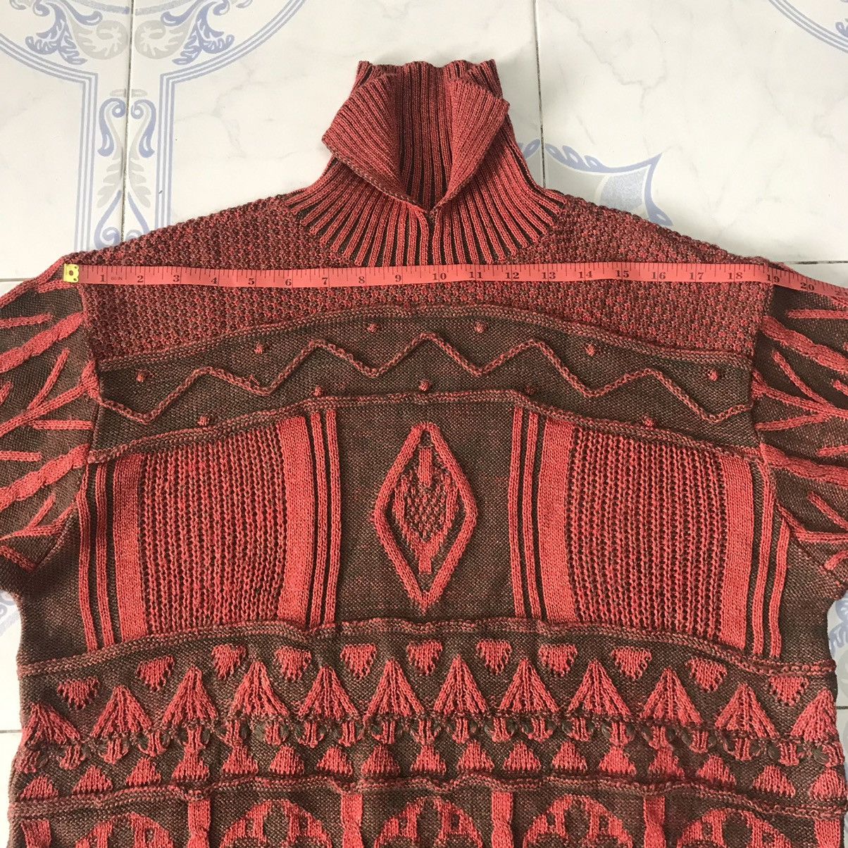 Japanese Brand Leucate Nice Cable Knit Art Style Jumper Size M / US 6-8 / IT 42-44 - 12 Thumbnail