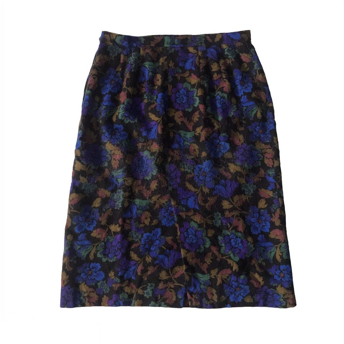 Yves Saint Laurent YSL Yves Saint Laurent Full Of Flowers Skirt Size 31" - 2 Thumbnail