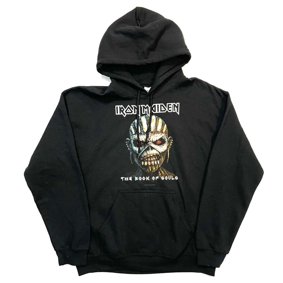 Iron Maiden The Book Of Souls black hoodie vintage 00s