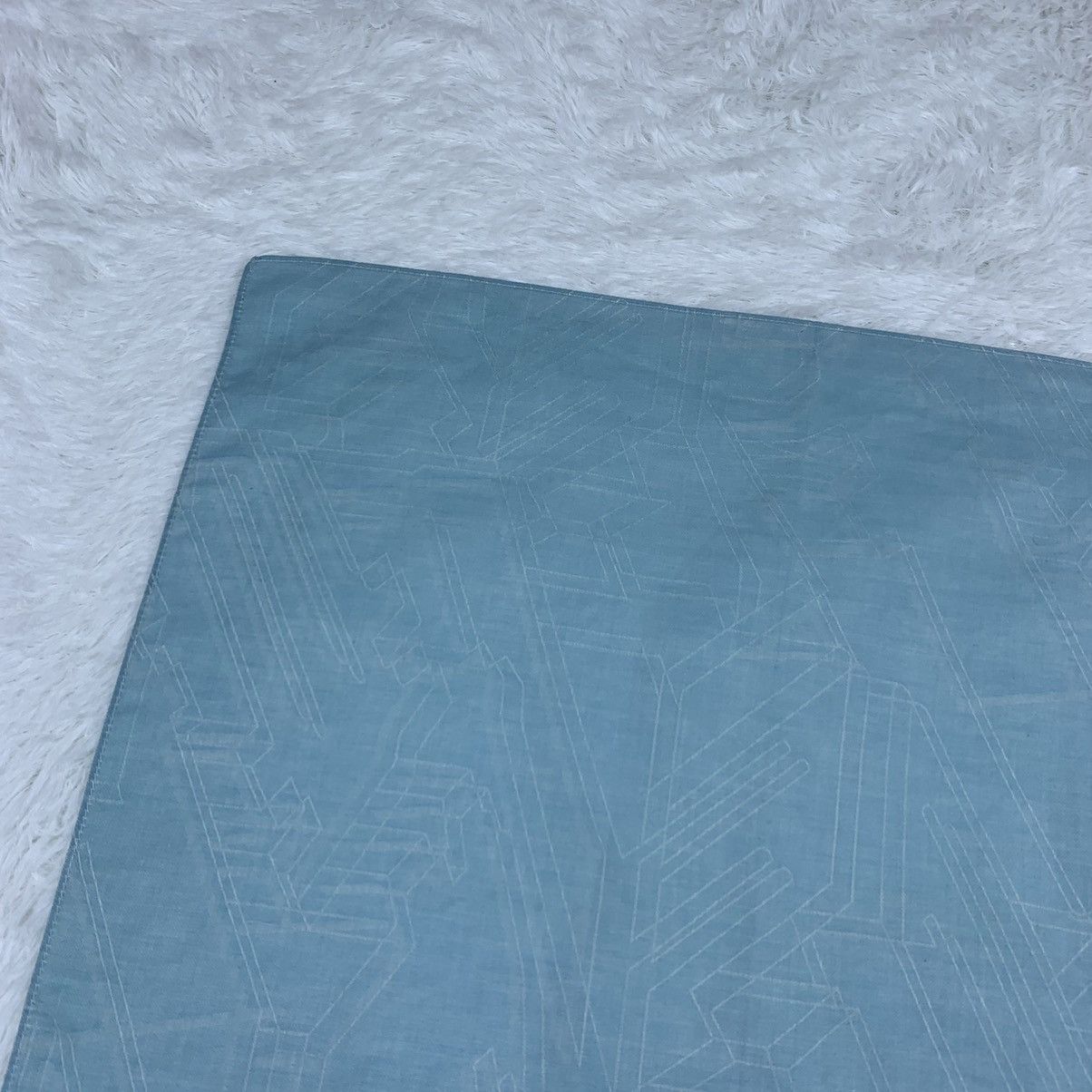 Lanvin LANVIN handkerchief handky bandana pocket square small logo Size ONE SIZE - 7 Thumbnail