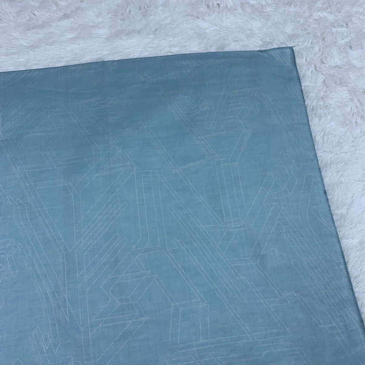Lanvin LANVIN handkerchief handky bandana pocket square small logo Size ONE SIZE - 8 Thumbnail