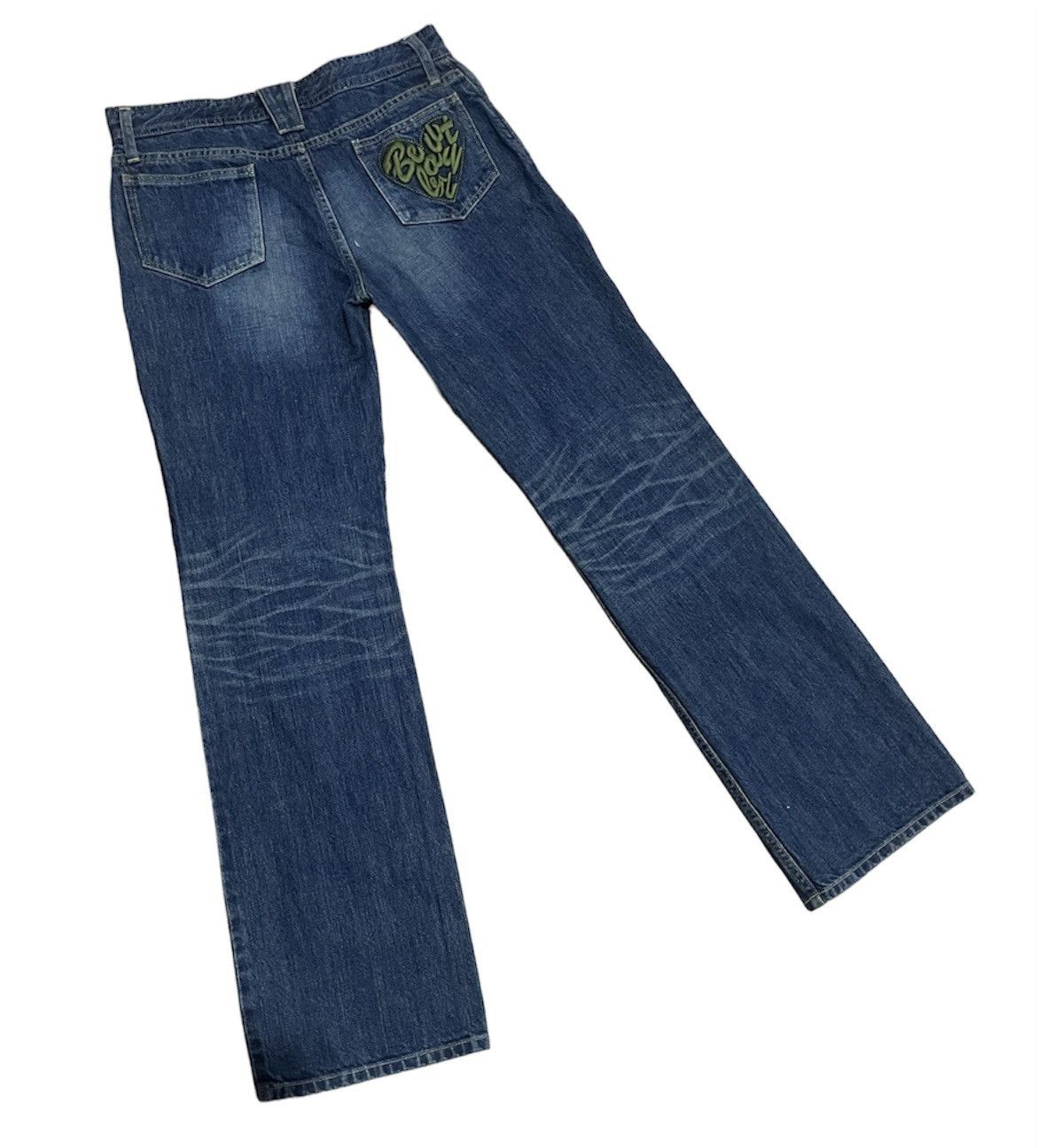 Japanese Brand × KEITAMARUYAMA Rare💥Keita Maruyama Beauty Bar Peach John Style Jeans Size 31" - 7 Thumbnail