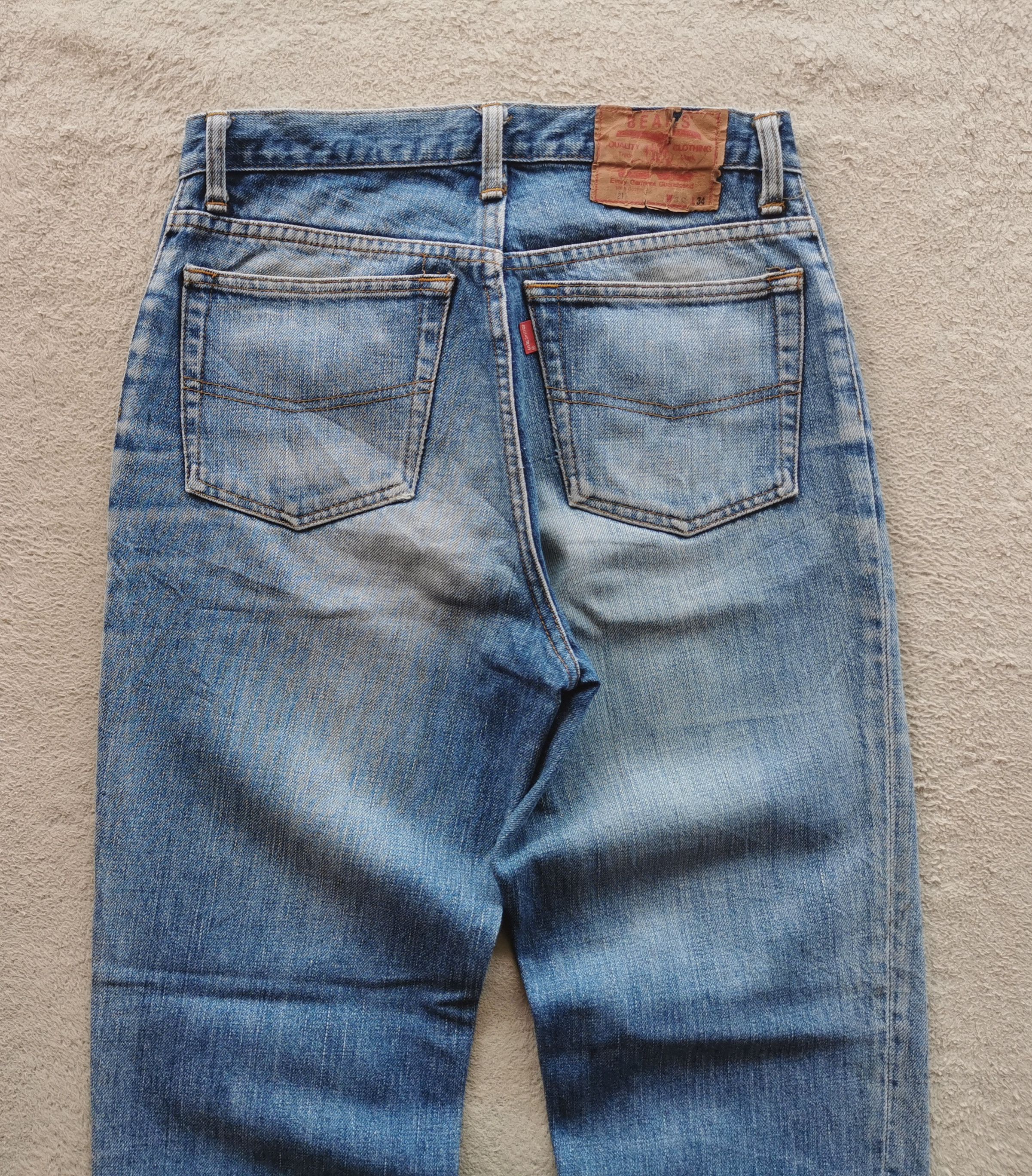 Beams Plus Vintage Authentic Beams Japan Lot 211 Jeans Size US 29 - 4 Thumbnail