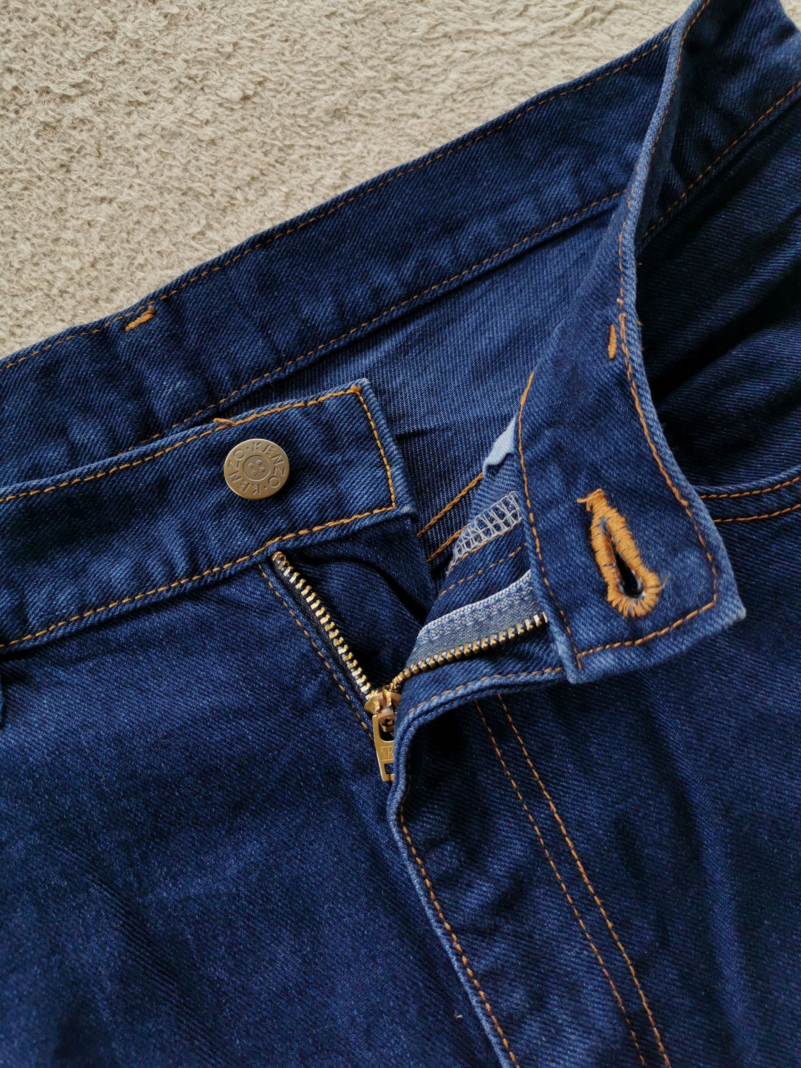 Japanese Brand Vintage Kenzo Japan Blue Jeans Size US 31 - 8 Thumbnail