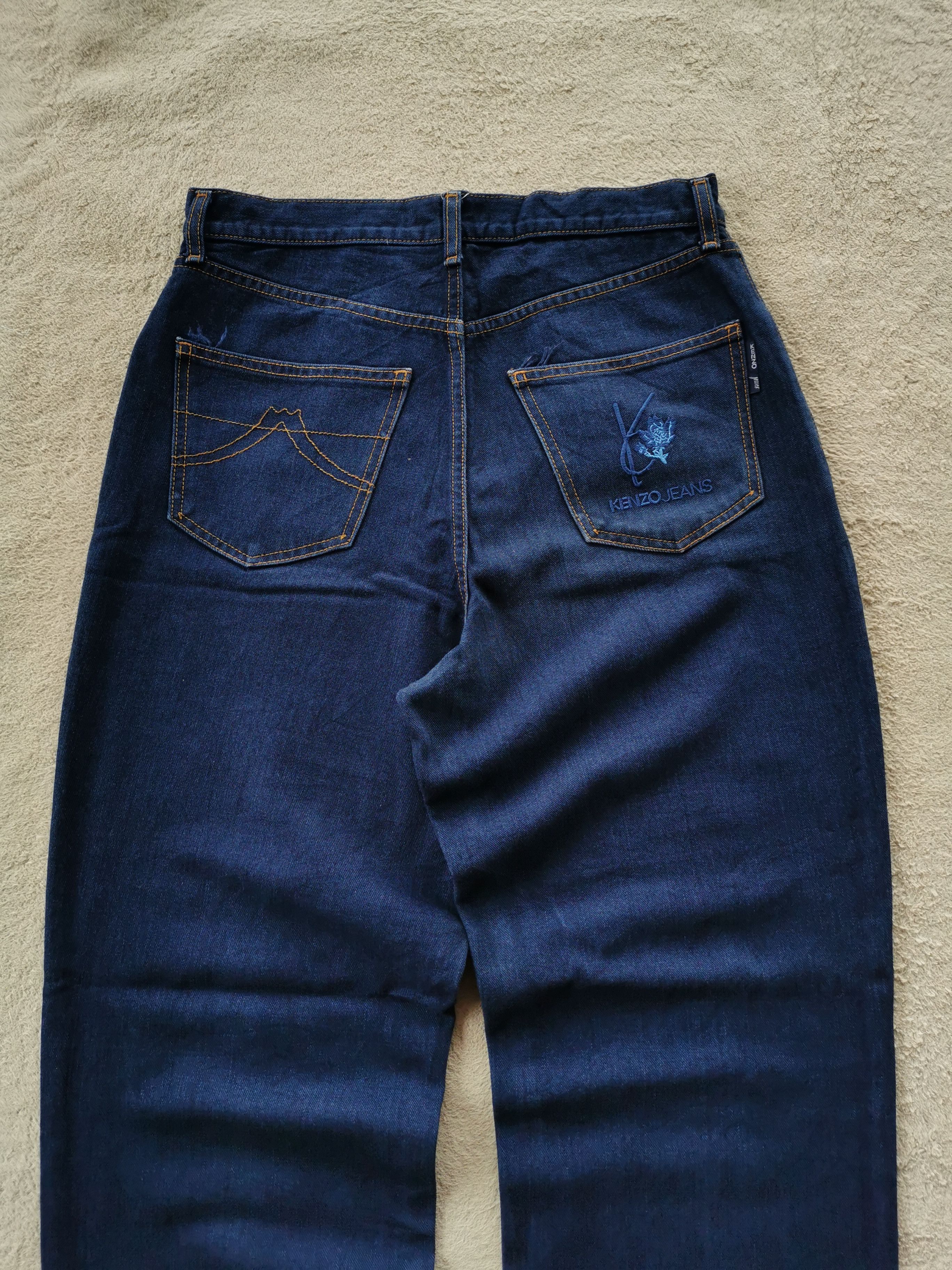 Japanese Brand Vintage Kenzo Japan Blue Jeans Size US 31 - 7 Thumbnail