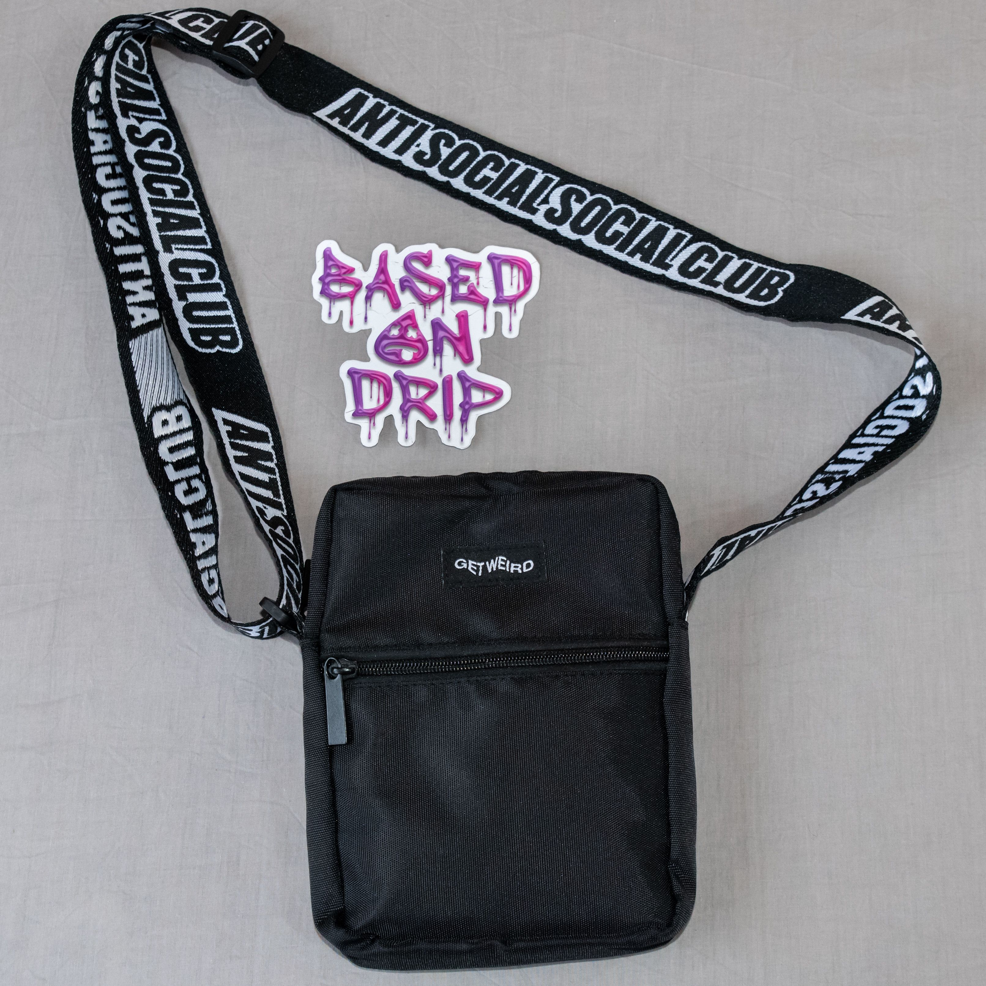 Anti Social Social Club "Get Weird" Side Bag Size ONE SIZE - 2 Thumbnail