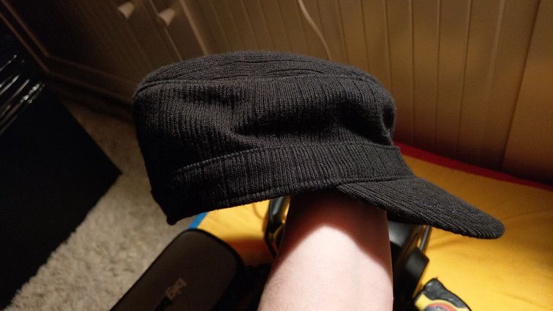 L.O.G.G. Vintage 2000s Hat Cap y2k Grunge Opium Alt Neo Darkfashion Size ONE SIZE - 2 Thumbnail