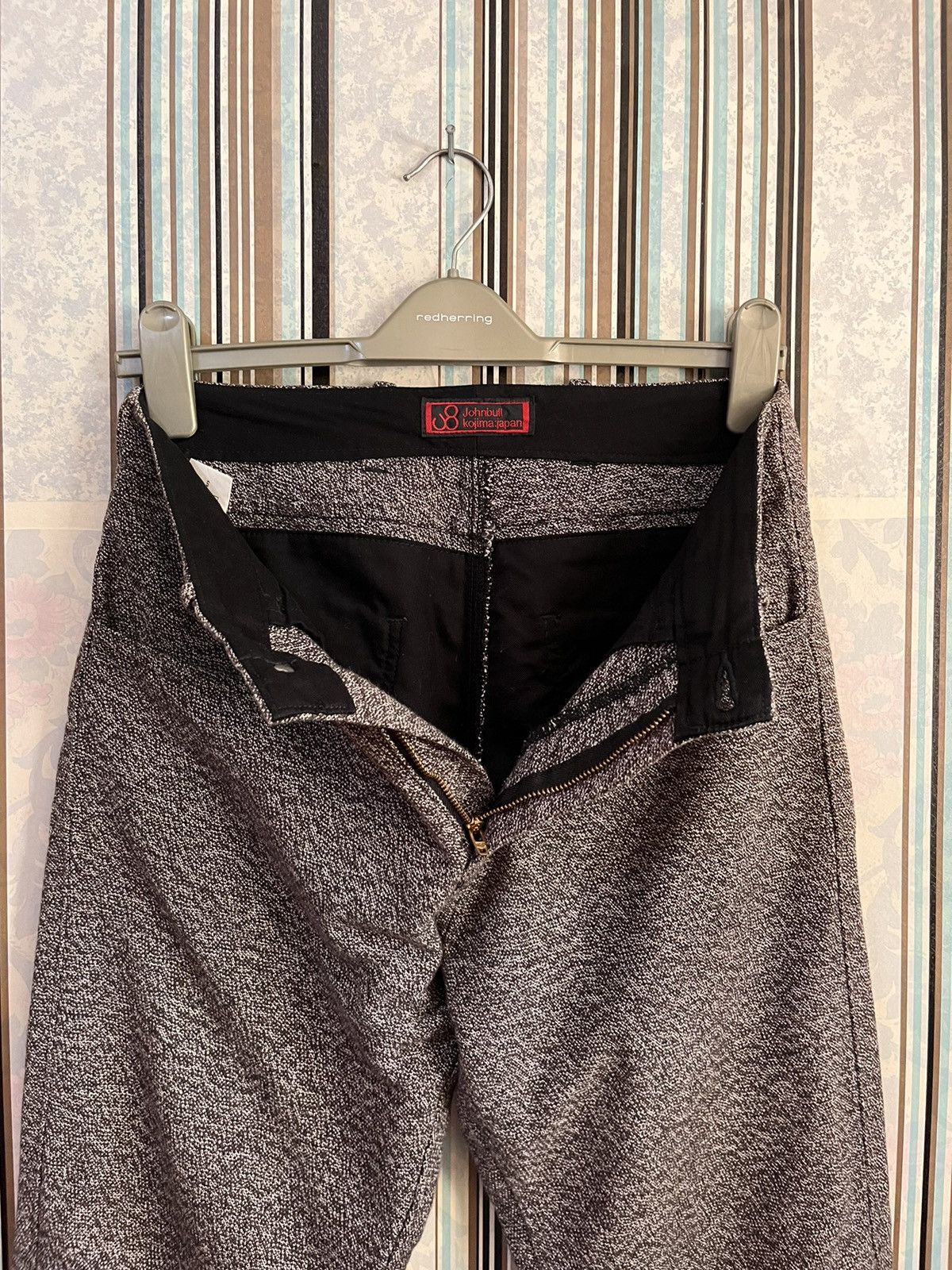 Johnbull kojima salt pepper casual pants #D2 Size US 29 - 6 Thumbnail