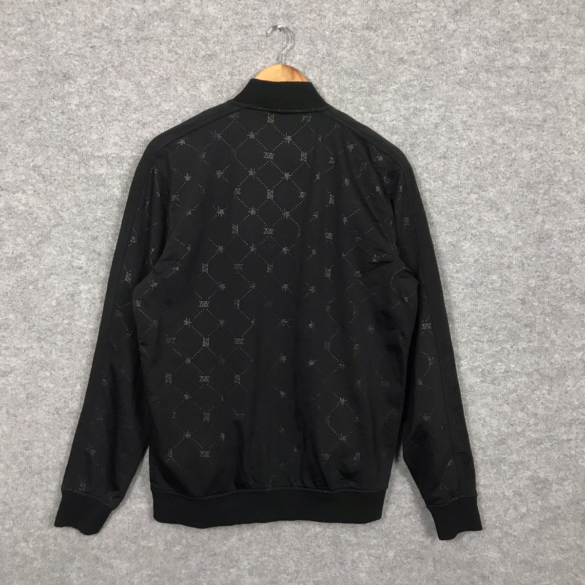 Stussy × Vintage VINTAGE STUSSY BLACK SWETER ZIPPIER JACKET Size US S / EU 44-46 / 1 - 4 Thumbnail
