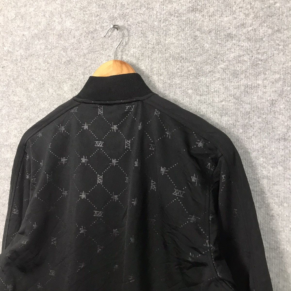 Stussy × Vintage VINTAGE STUSSY BLACK SWETER ZIPPIER JACKET Size US S / EU 44-46 / 1 - 5 Thumbnail