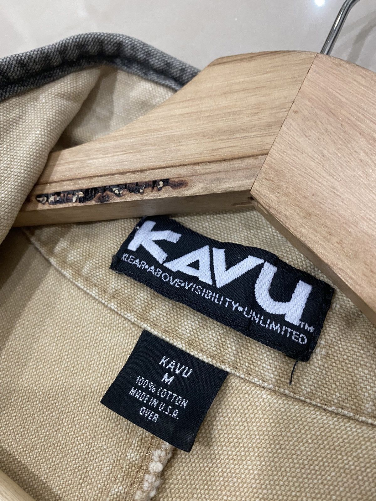 KAVU 🇺🇸 VTG KAVU HALF ZIPPER OUTDOOR JACKET Size US M / EU 48-50 / 2 - 8 Thumbnail