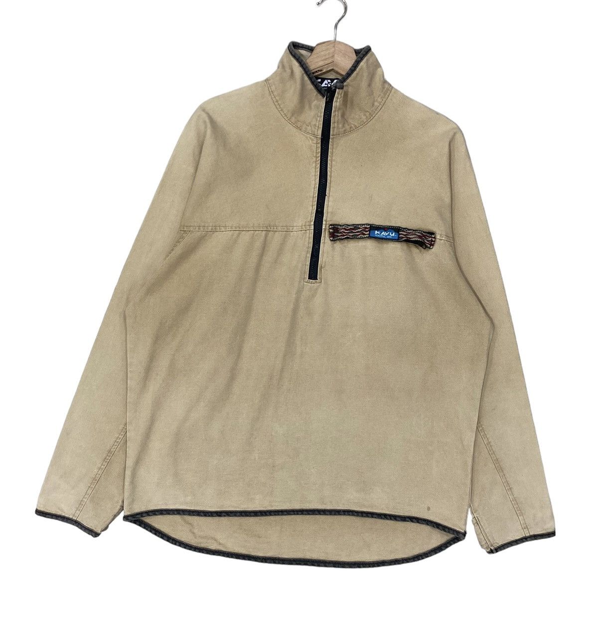 KAVU 🇺🇸 VTG KAVU HALF ZIPPER OUTDOOR JACKET Size US M / EU 48-50 / 2 - 3 Thumbnail