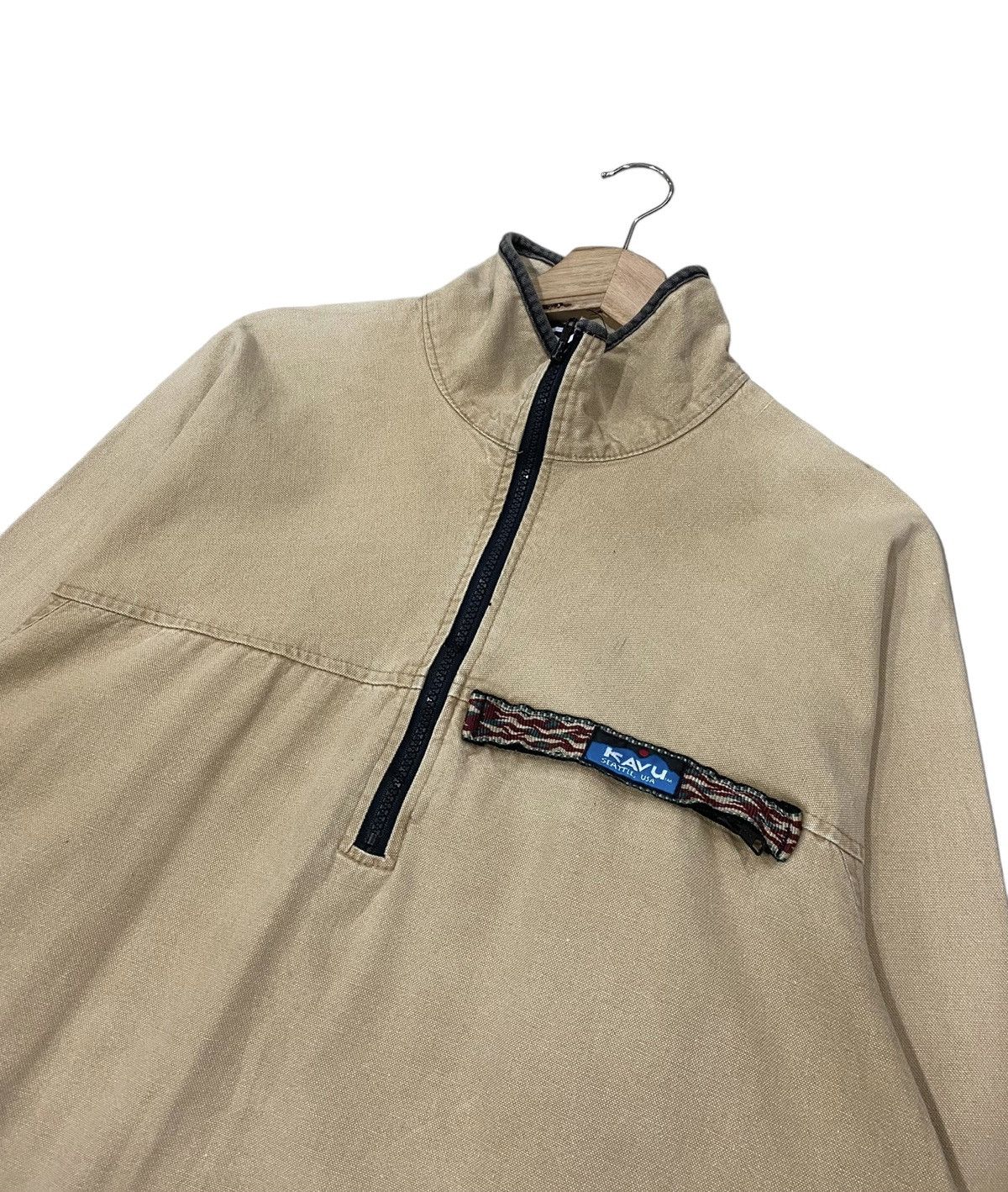 KAVU 🇺🇸 VTG KAVU HALF ZIPPER OUTDOOR JACKET Size US M / EU 48-50 / 2 - 5 Thumbnail