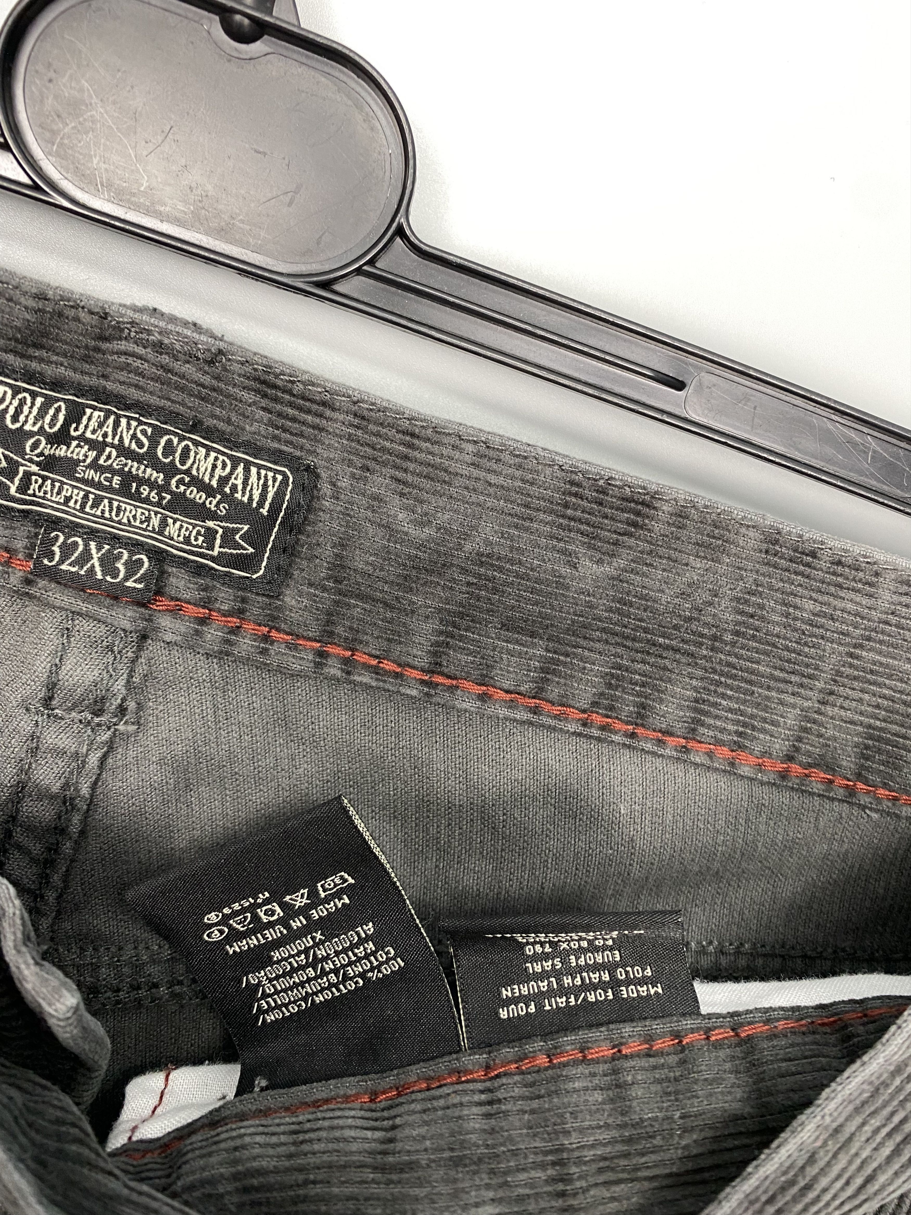 Lauren Ralph Lauren × Ralph Lauren Vintage Velvet Ralph Lauren Polo Jeans Company Pant Size US 32 / EU 48 - 8 Thumbnail