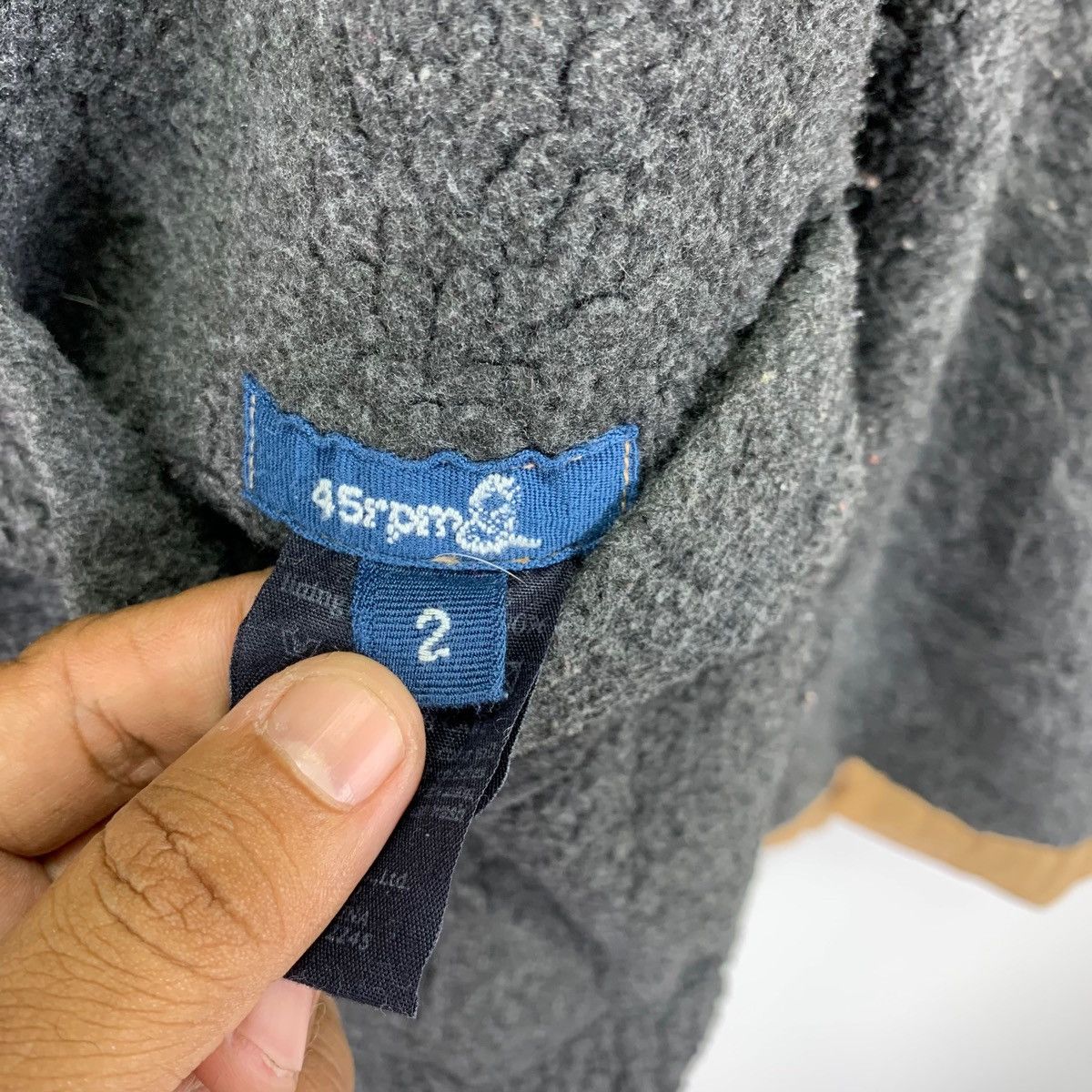 45rpm × Japanese Brand VINTAGE JAPANESE BRAND 45RPM REVERSIBLE BUTTON JACKET Size US M / EU 48-50 / 2 - 10 Thumbnail