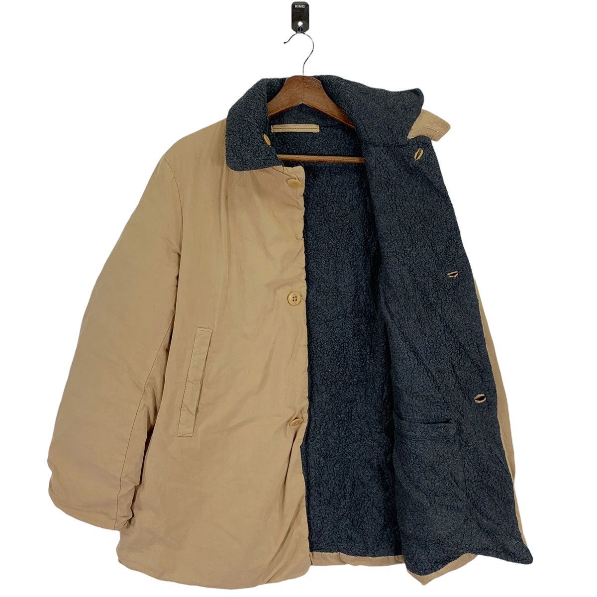 45rpm × Japanese Brand VINTAGE JAPANESE BRAND 45RPM REVERSIBLE BUTTON JACKET Size US M / EU 48-50 / 2 - 7 Thumbnail