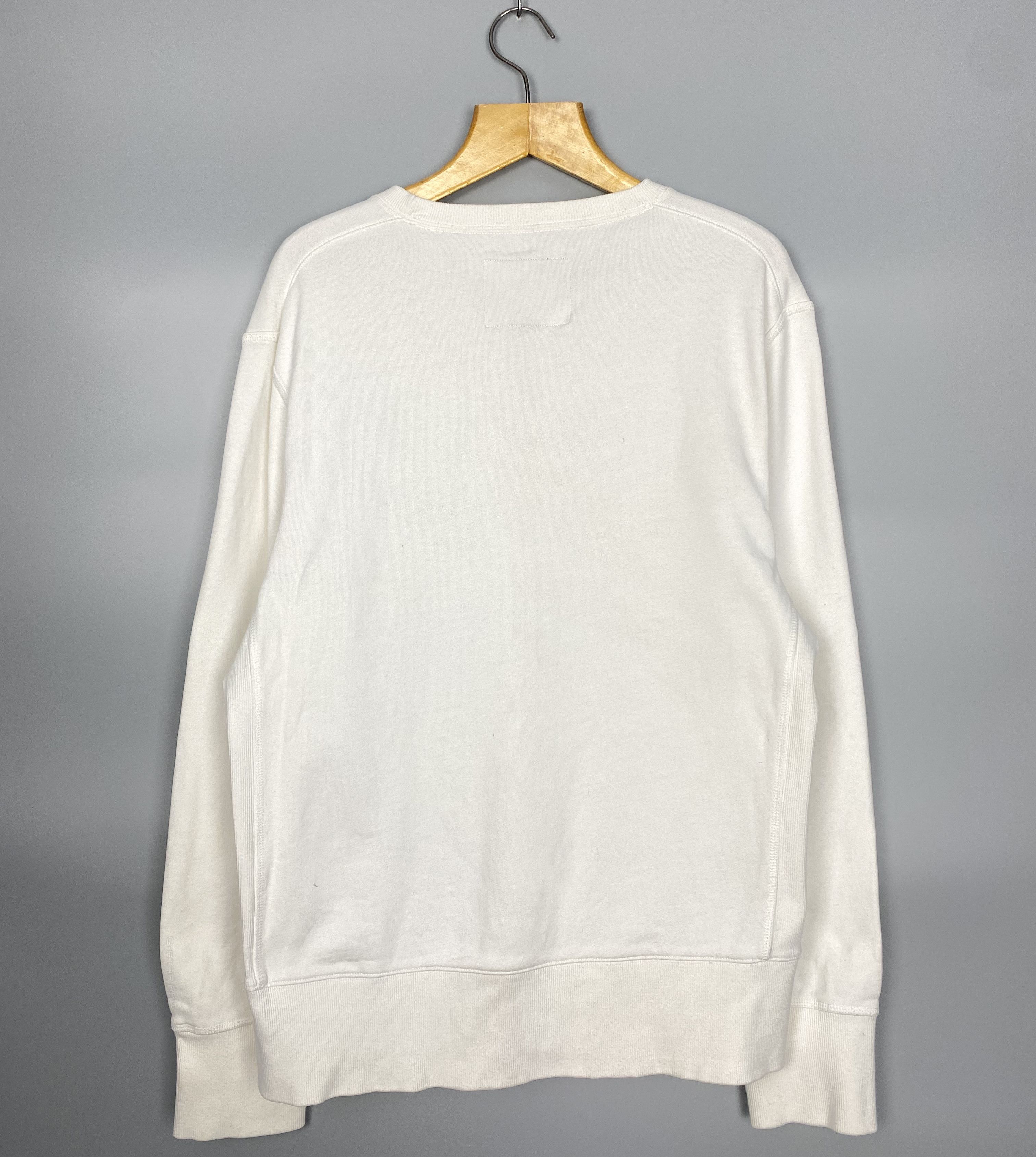 G-Star G-Star Raw Big Logo Vintage Sweatshirt Size US XL / EU 56 / 4 - 4 Thumbnail