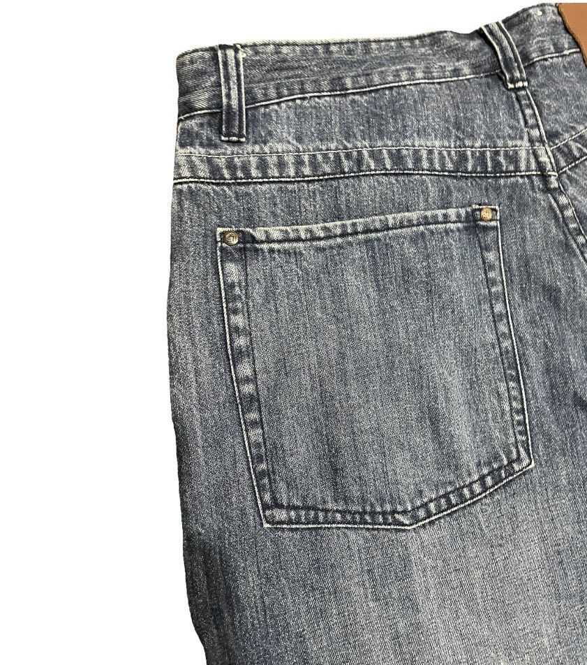 Vintage Vintage Tupac Makaveli Signature Bandana Paisley Baggy Jeans Size US 35 - 11 Thumbnail