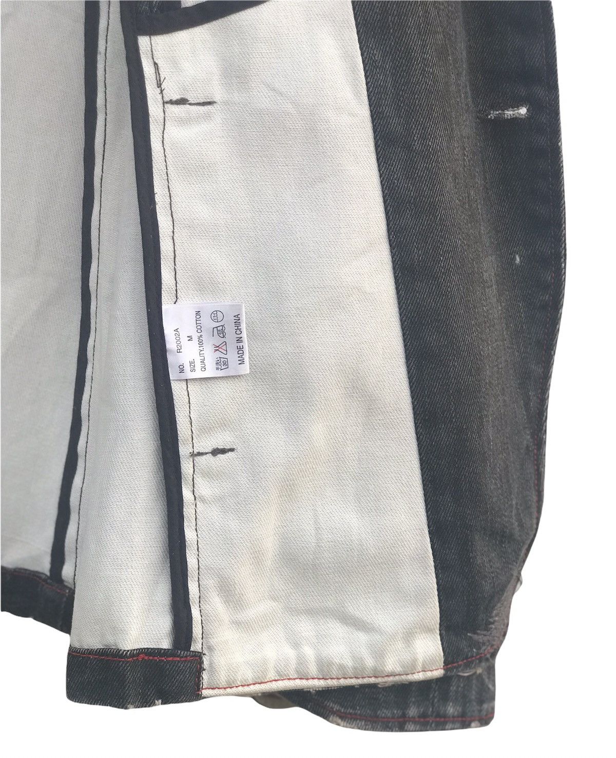 Japanese Brand Denim Jacket Distressed by Royal Blue Size US M / EU 48-50 / 2 - 15 Thumbnail