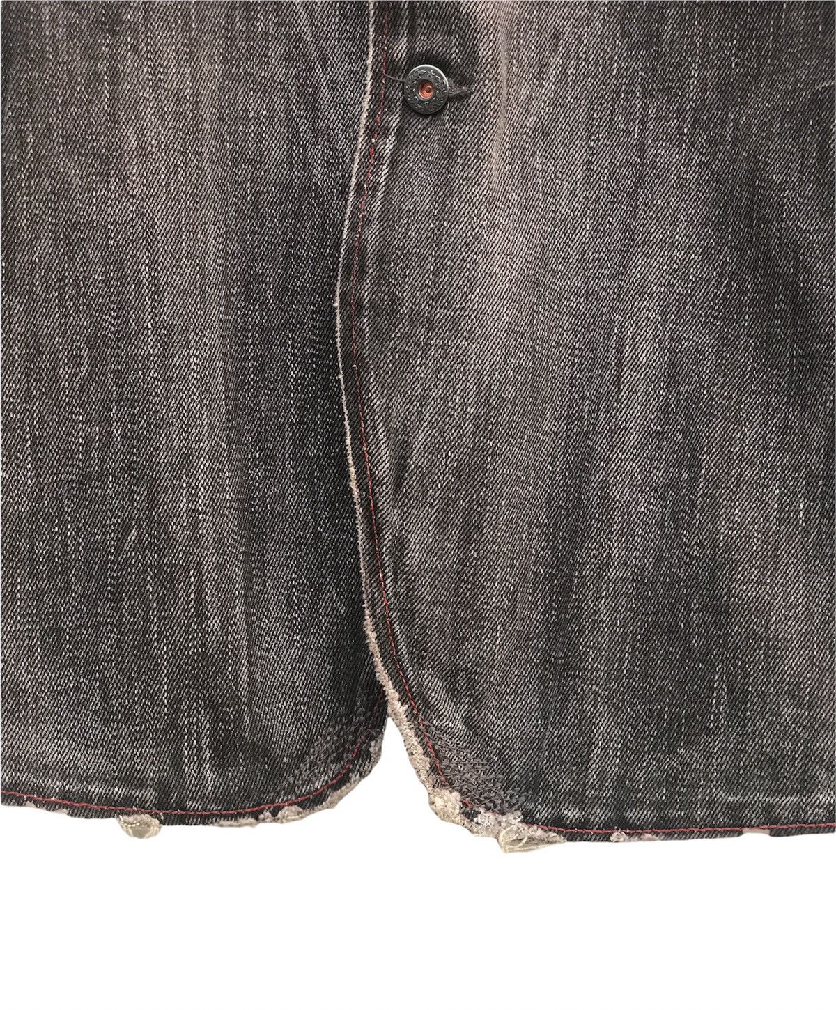Japanese Brand Denim Jacket Distressed by Royal Blue Size US M / EU 48-50 / 2 - 8 Thumbnail