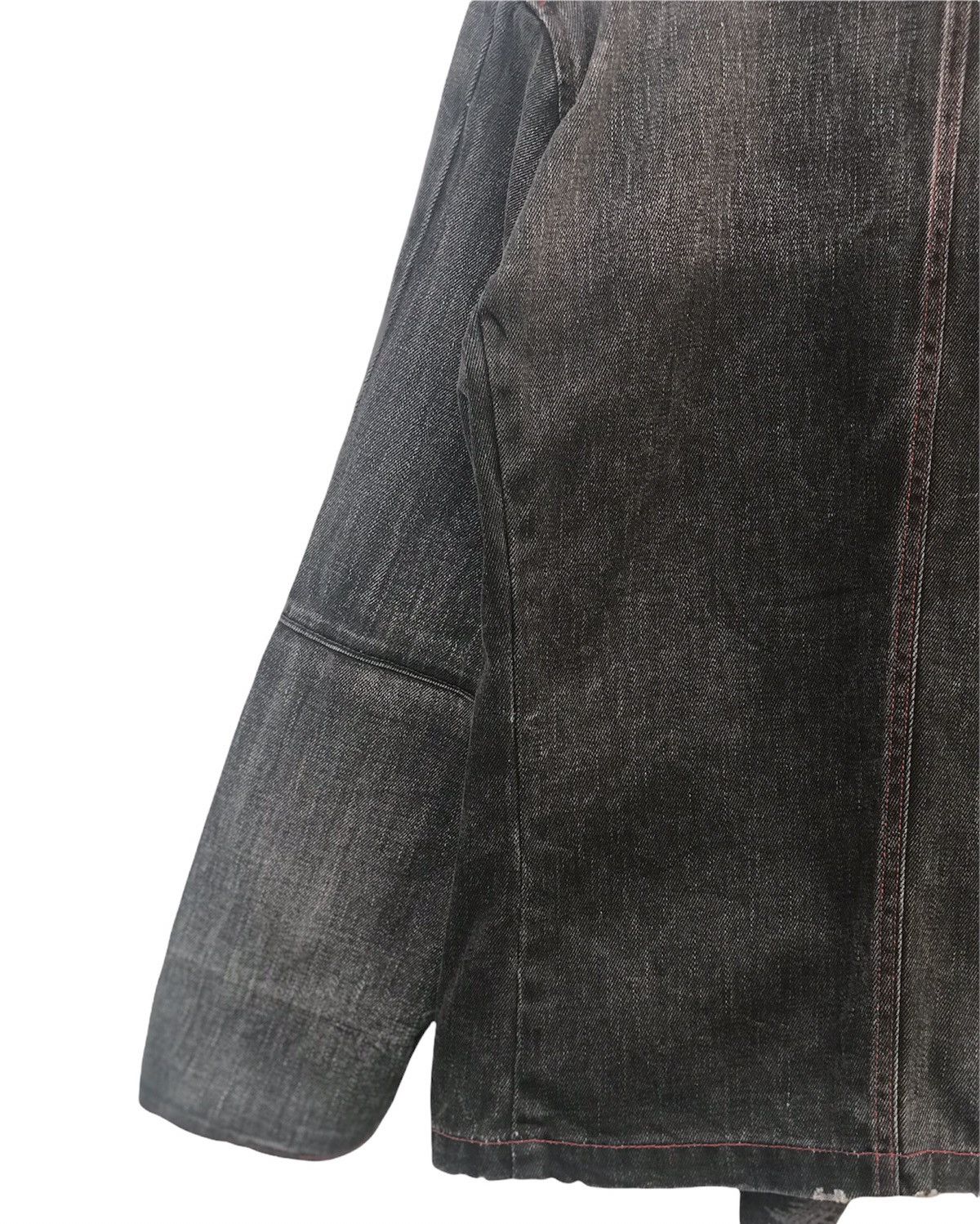 Japanese Brand Denim Jacket Distressed by Royal Blue Size US M / EU 48-50 / 2 - 13 Thumbnail