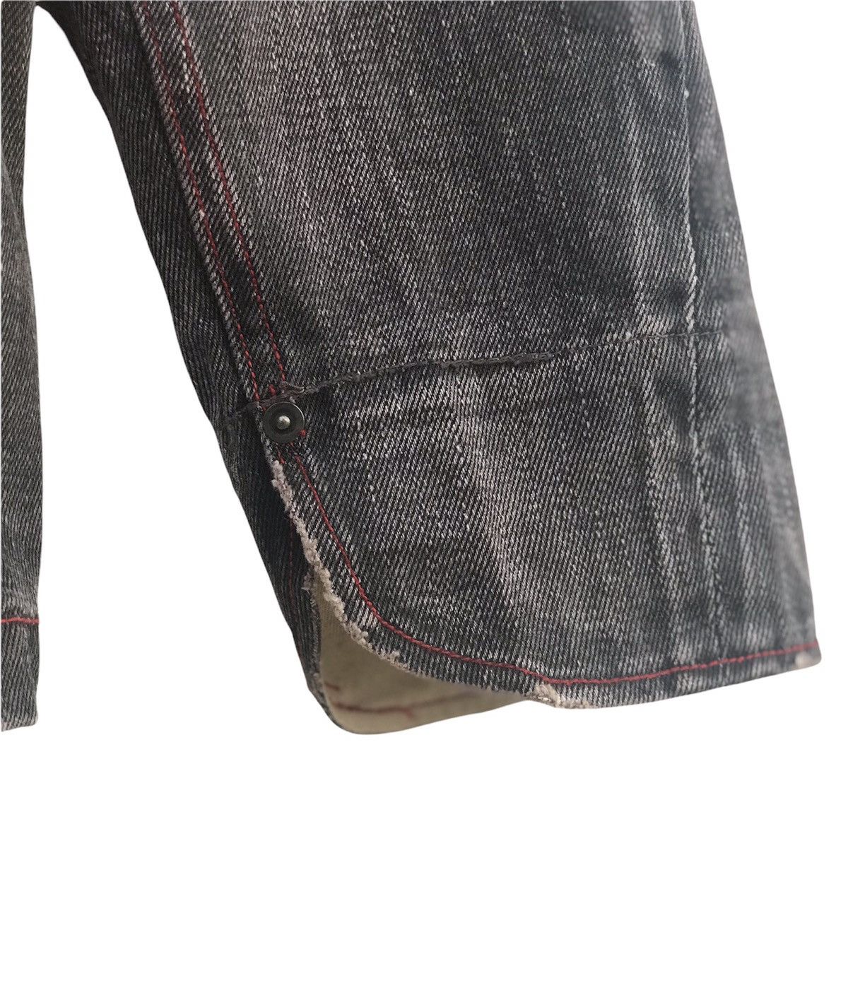 Japanese Brand Denim Jacket Distressed by Royal Blue Size US M / EU 48-50 / 2 - 9 Thumbnail