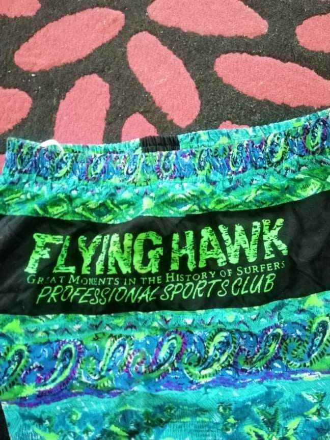 Vintage Vintage Flaying Hawk surfing pants Size US 28 / EU 44 - 3 Thumbnail