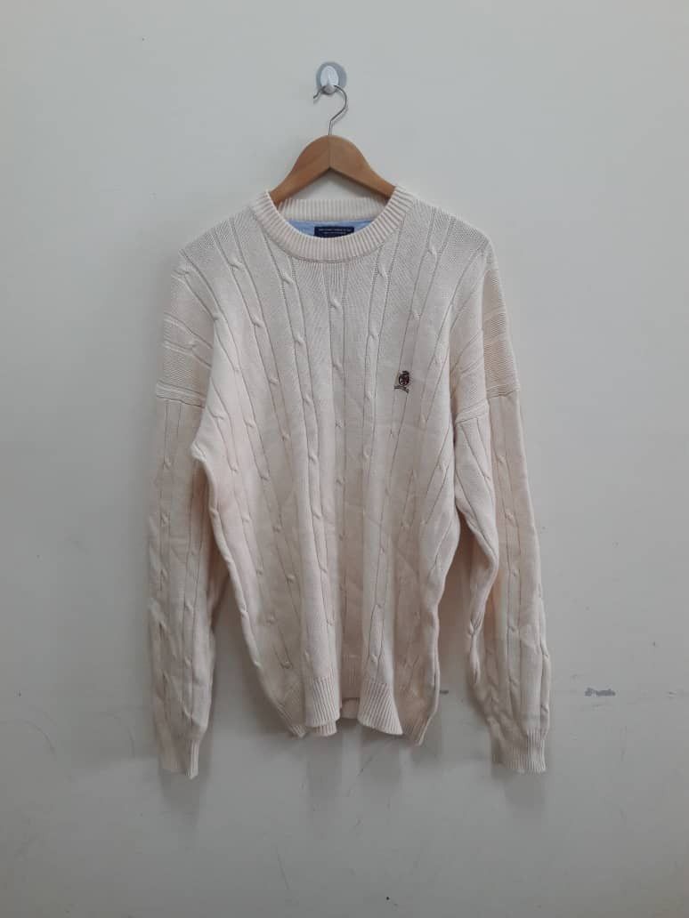 Tommy Hilfiger Vintage Tommy Hilfiger big size knitwear Size US XL / EU 56 / 4 - 1 Thumbnail