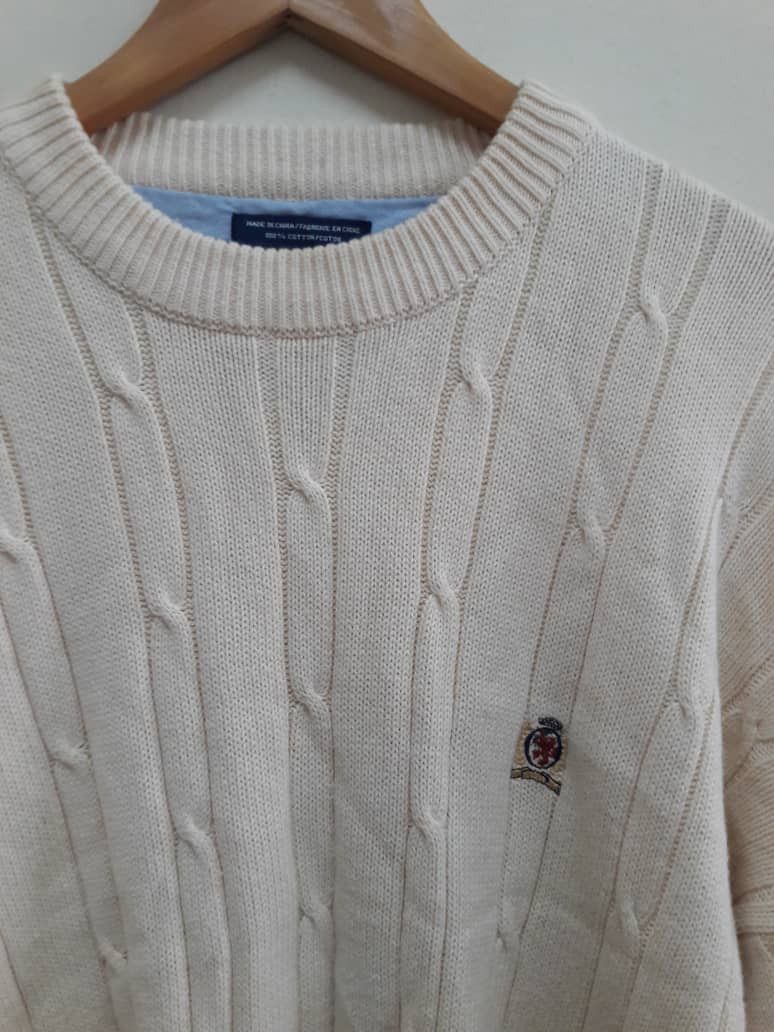 Tommy Hilfiger Vintage Tommy Hilfiger big size knitwear Size US XL / EU 56 / 4 - 3 Thumbnail