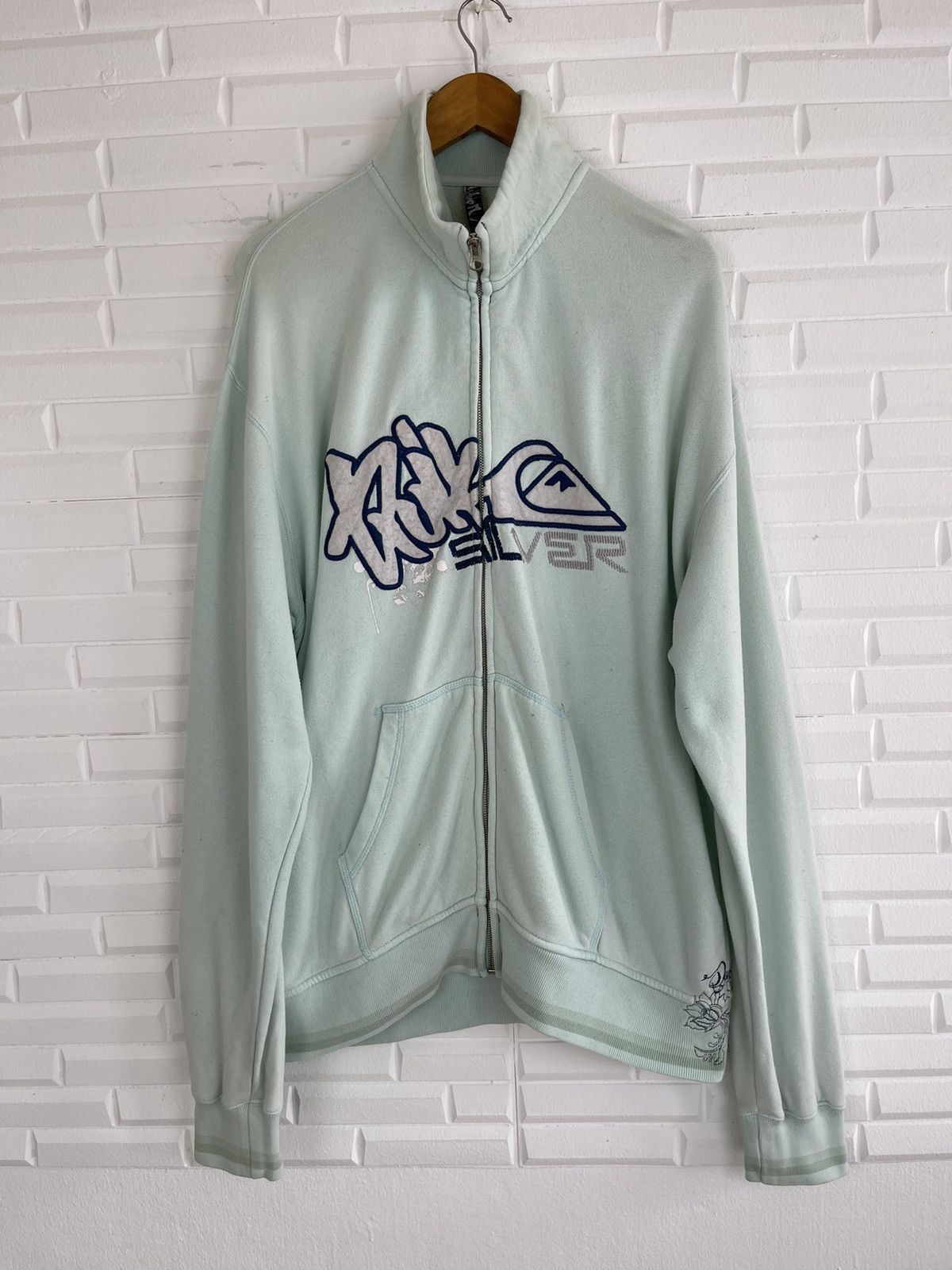 Quiksilver 90’s Surfing QUIKSILVER ASTRONAUT Sweatshirt Size US L / EU 52-54 / 3 - 4 Thumbnail