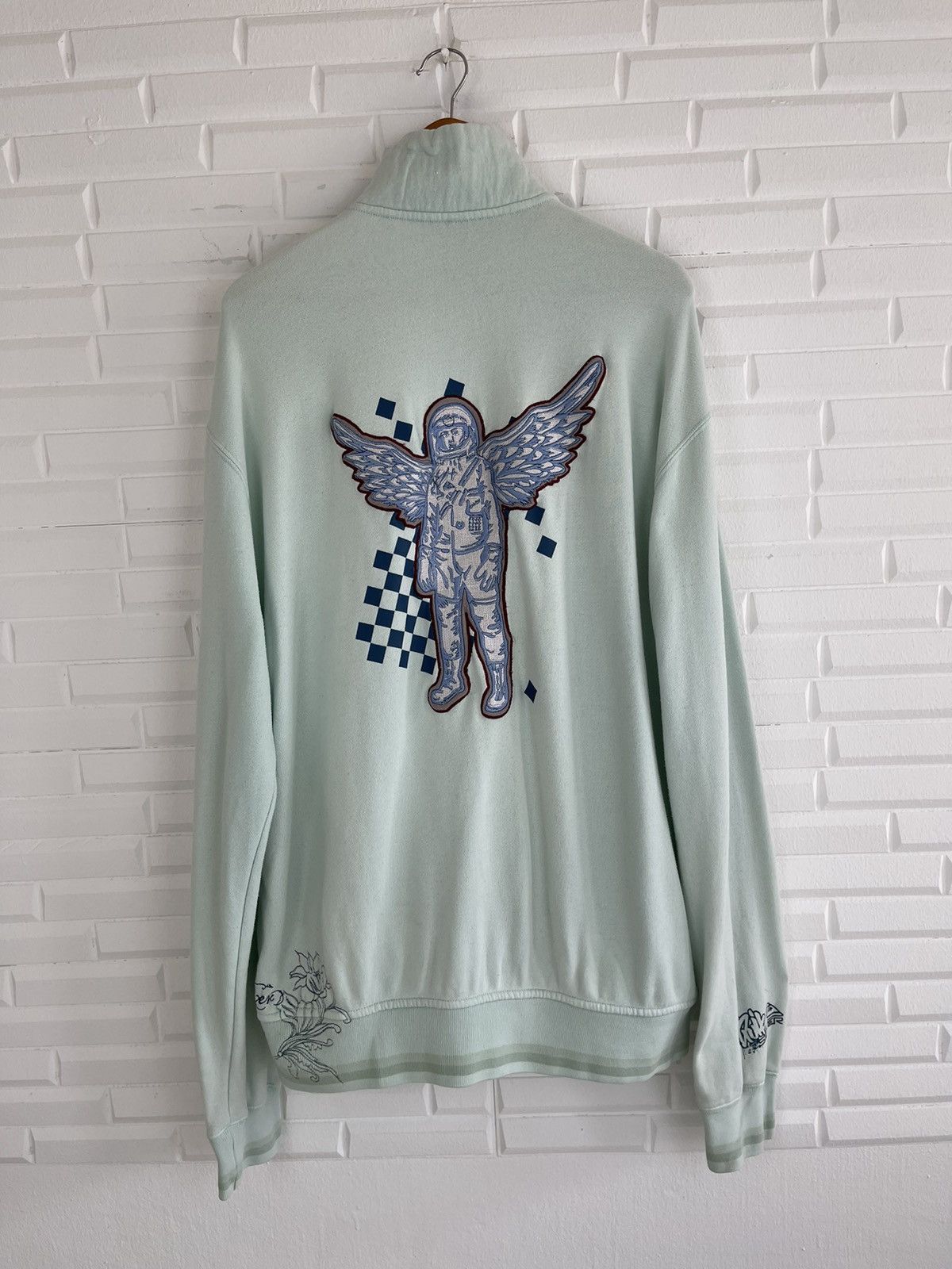 Quiksilver 90’s Surfing QUIKSILVER ASTRONAUT Sweatshirt Size US L / EU 52-54 / 3 - 8 Thumbnail