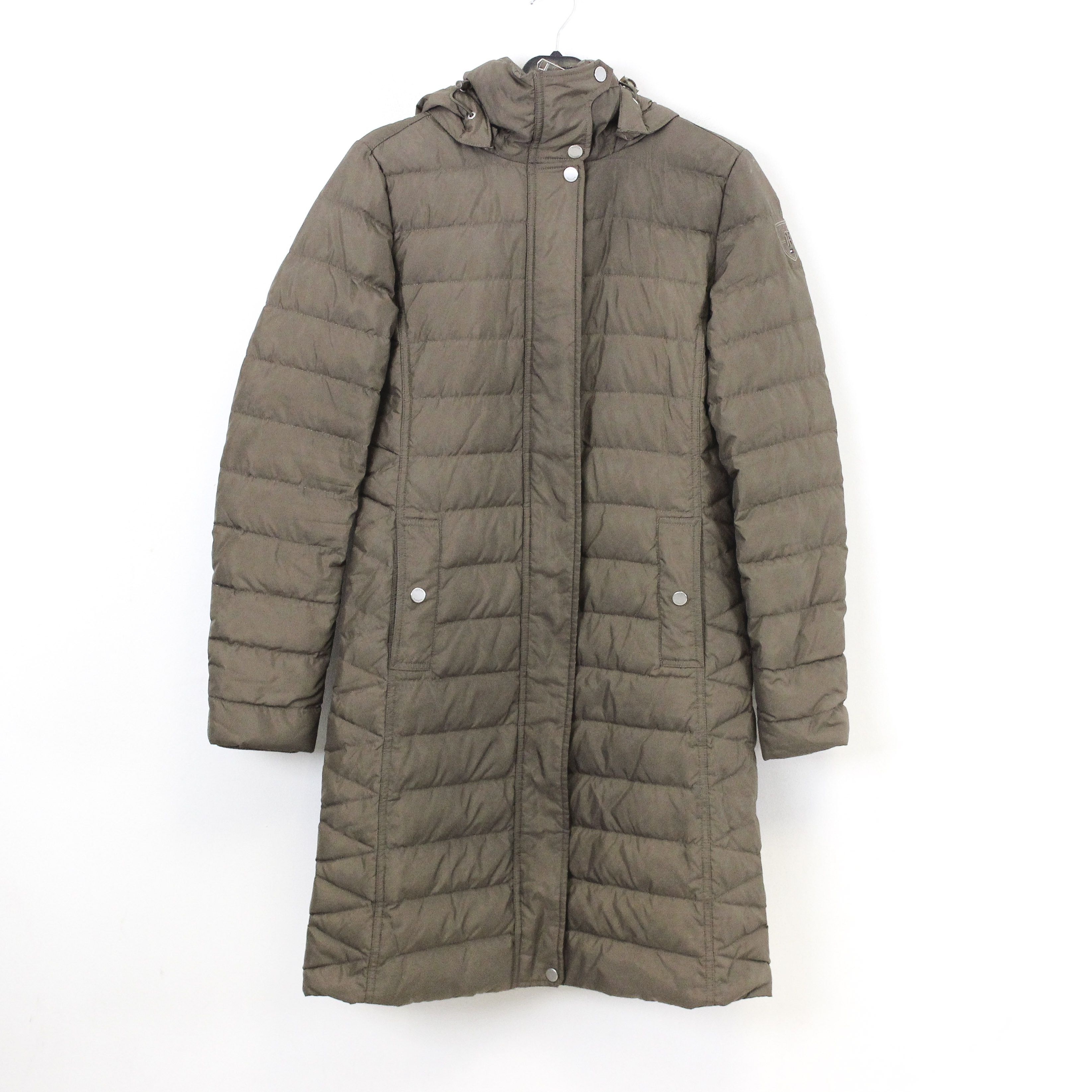 Tommy Hilfiger Hooded Parka Jacket Long Over Coat Outdoors Winter Zip Size XS / US 0-2 / IT 36-38 - 1 Thumbnail
