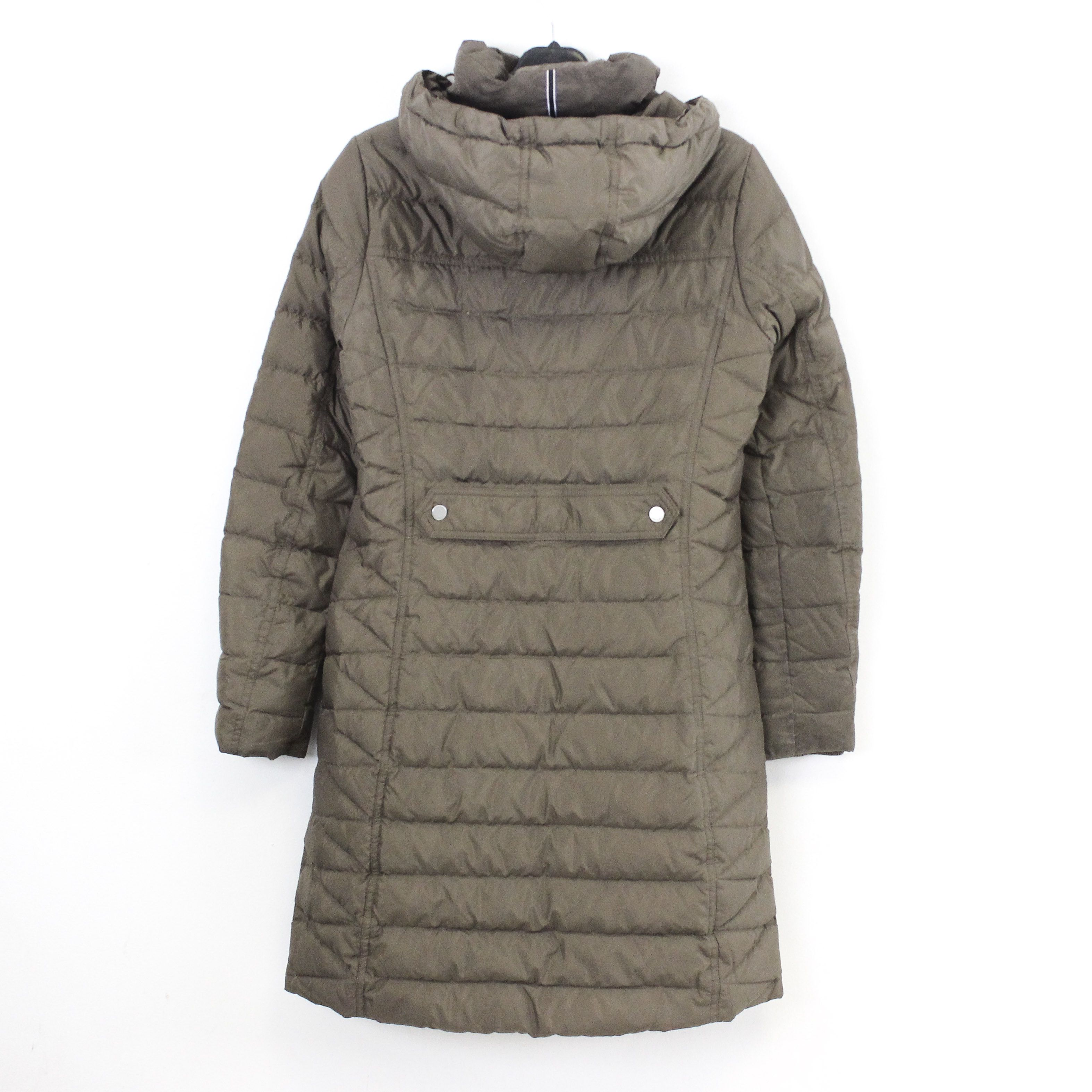Tommy Hilfiger Hooded Parka Jacket Long Over Coat Outdoors Winter Zip Size XS / US 0-2 / IT 36-38 - 4 Thumbnail
