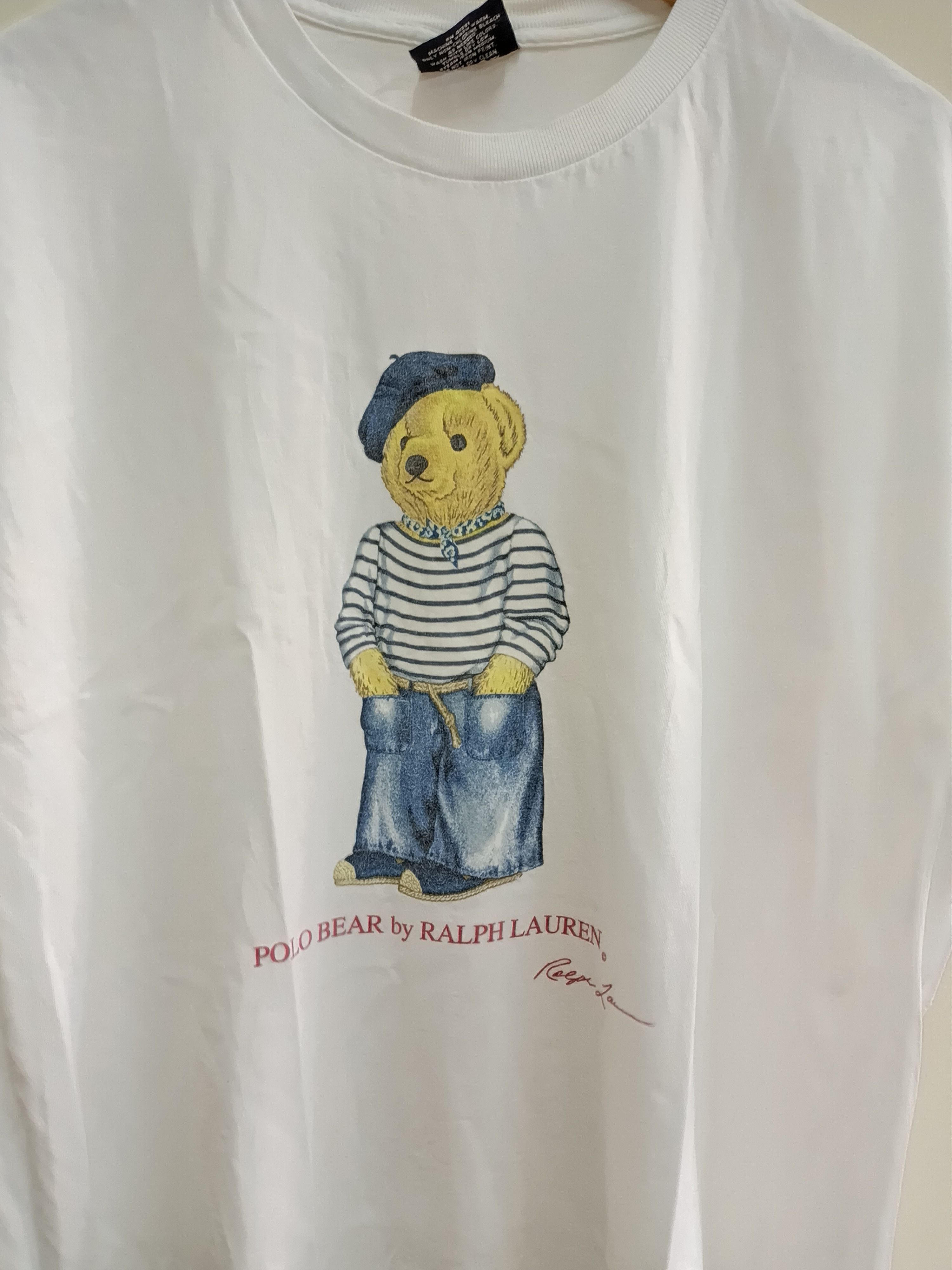 Polo Ralph Lauren Vintage Made in USA Polo Bear by Polo Ralph Lauren Size US L / EU 52-54 / 3 - 2 Thumbnail
