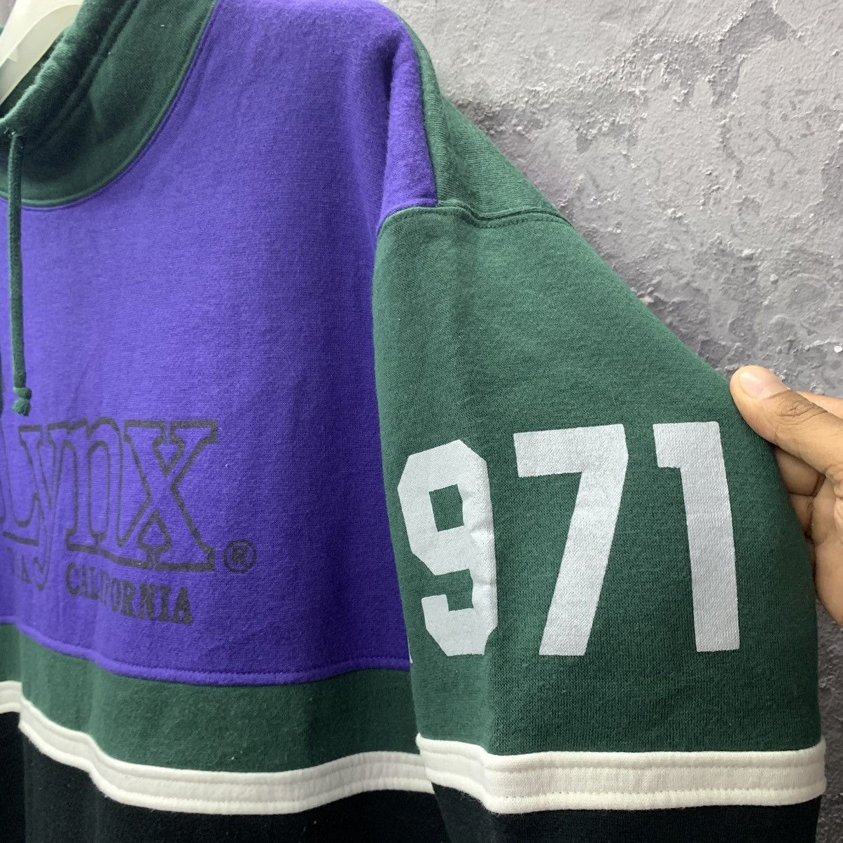 Vintage Vintage Lynx Turtleneck Sweatshirt Big Logo Size US M / EU 48-50 / 2 - 6 Thumbnail
