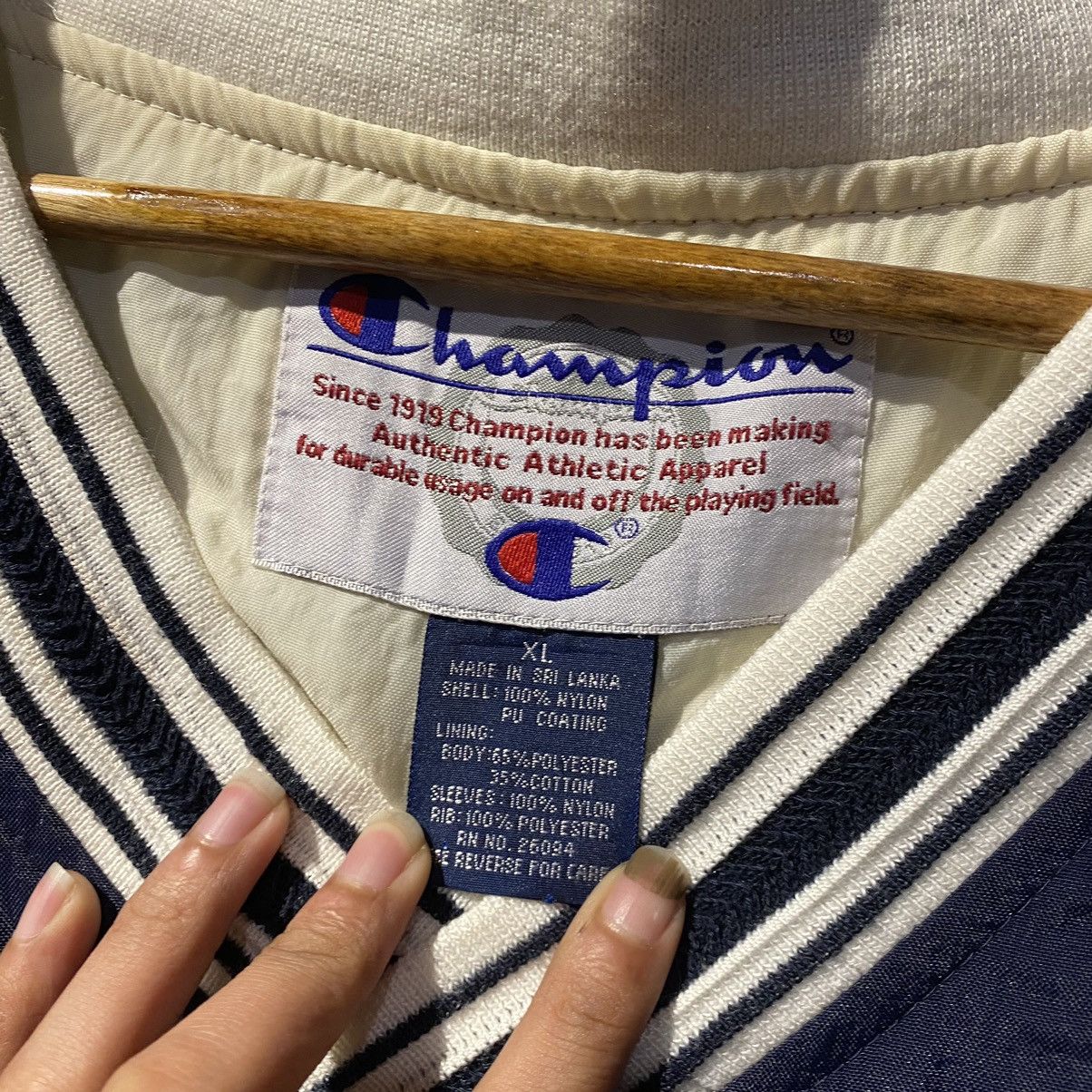 Champion × Penn × Vintage VINTAGE 90s RARE‼️Champion Pen State Windbreaker Jacket Line Size US XL / EU 56 / 4 - 12 Thumbnail