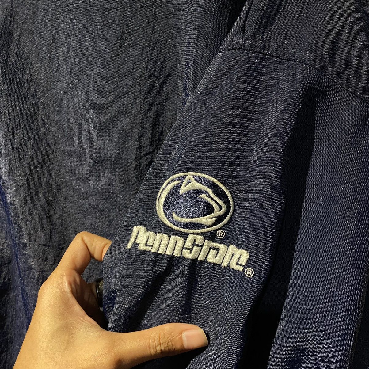 Champion × Penn × Vintage VINTAGE 90s RARE‼️Champion Pen State Windbreaker Jacket Line Size US XL / EU 56 / 4 - 9 Thumbnail