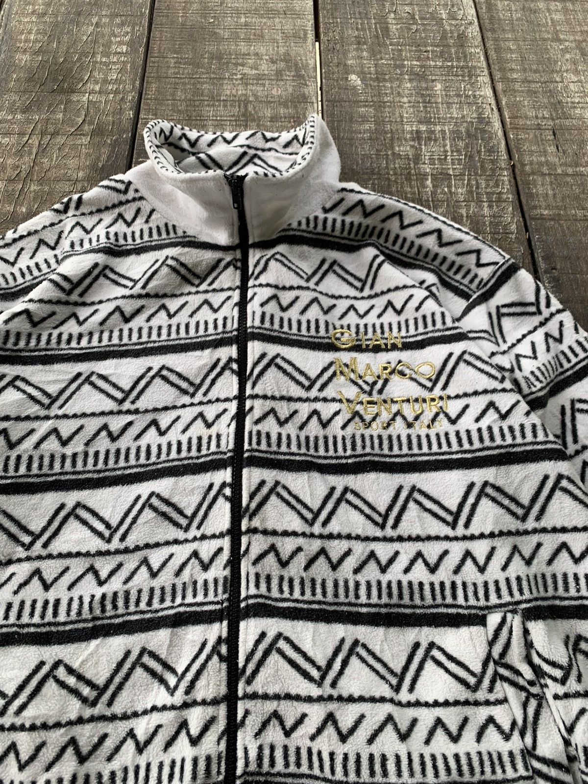 Gian marco venturi fleece full zipper nice design