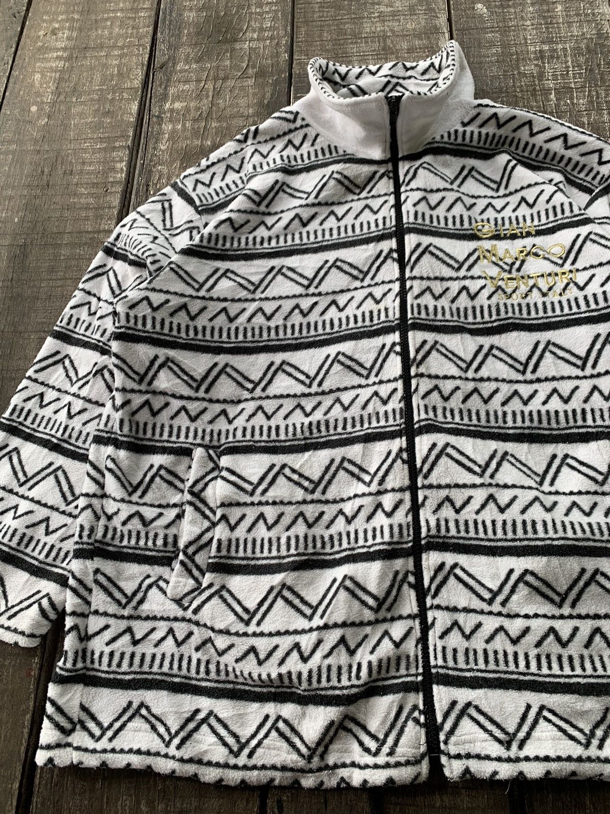 Gian marco venturi fleece full zipper nice design
