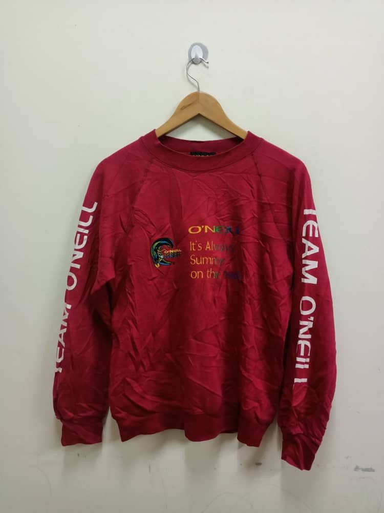 O'Neill Vintage Oneill surfing sweatshirt Size US M / EU 48-50 / 2 - 1 Thumbnail