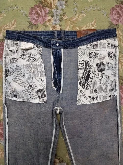 Japanese Brand JEEP DENIM JEANS Size US 35 - 16 Thumbnail