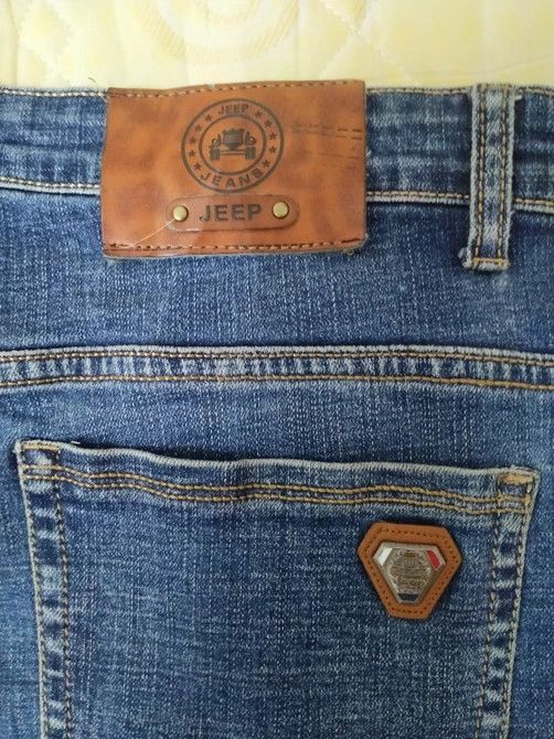 Japanese Brand JEEP DENIM JEANS Size US 35 - 10 Thumbnail