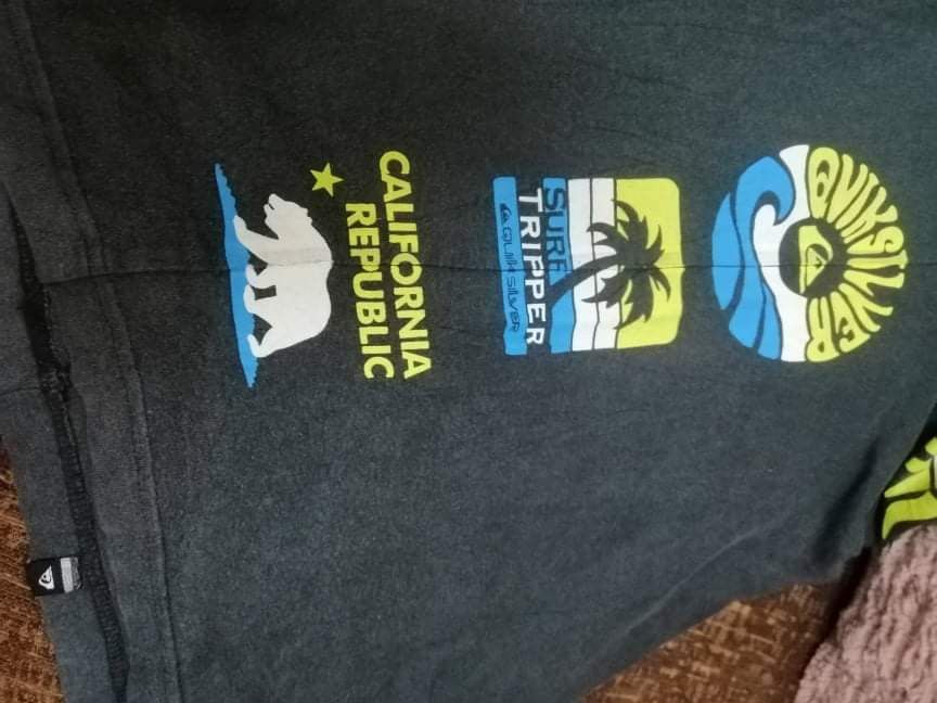 Quiksilver Quiksilver x California Republic surfing t-shirt Size US M / EU 48-50 / 2 - 6 Thumbnail