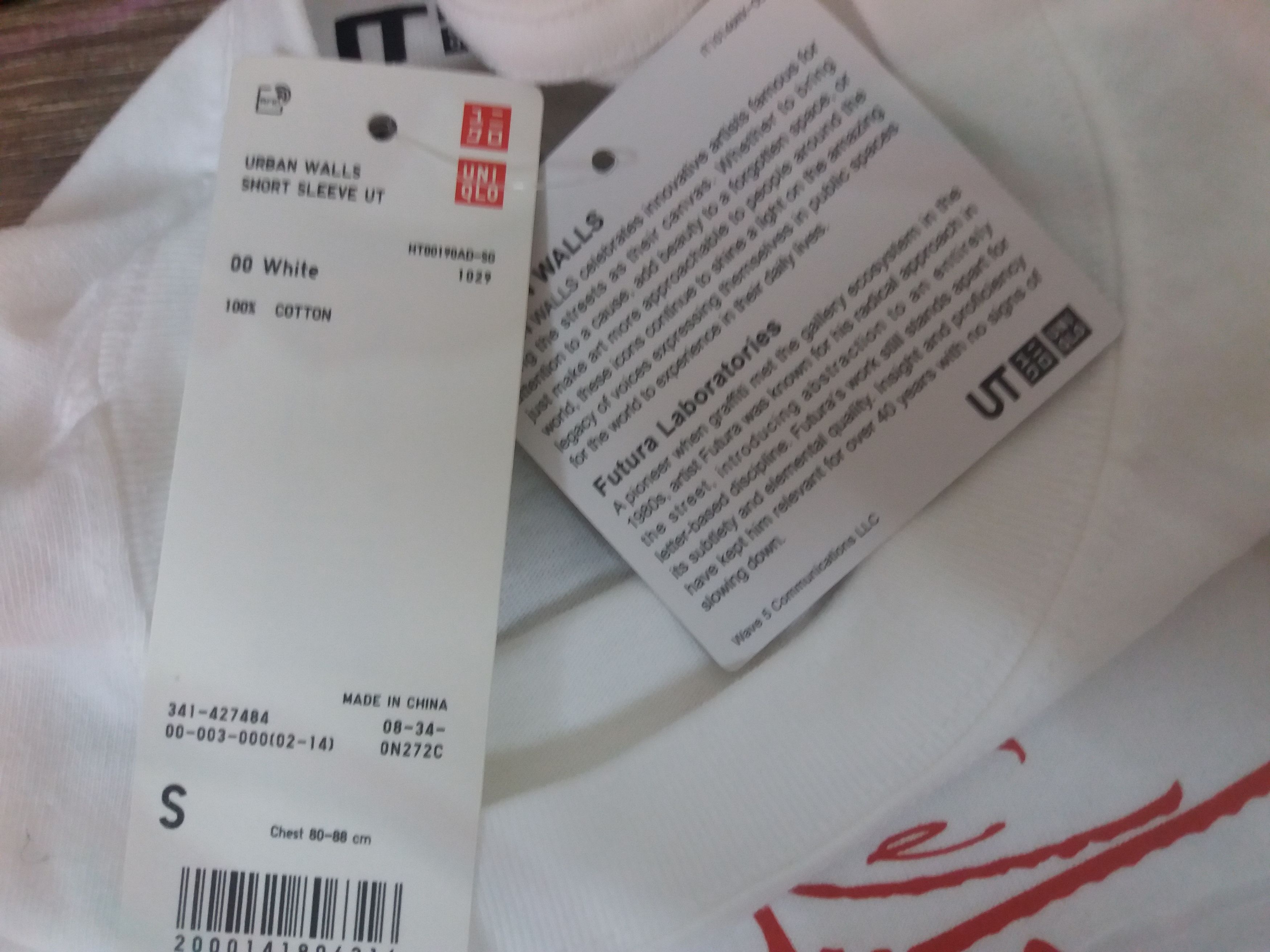 Futura × Uniqlo Futura Laboratories x Uniqlo tees streatwear art designer Size US S / EU 44-46 / 1 - 6 Thumbnail
