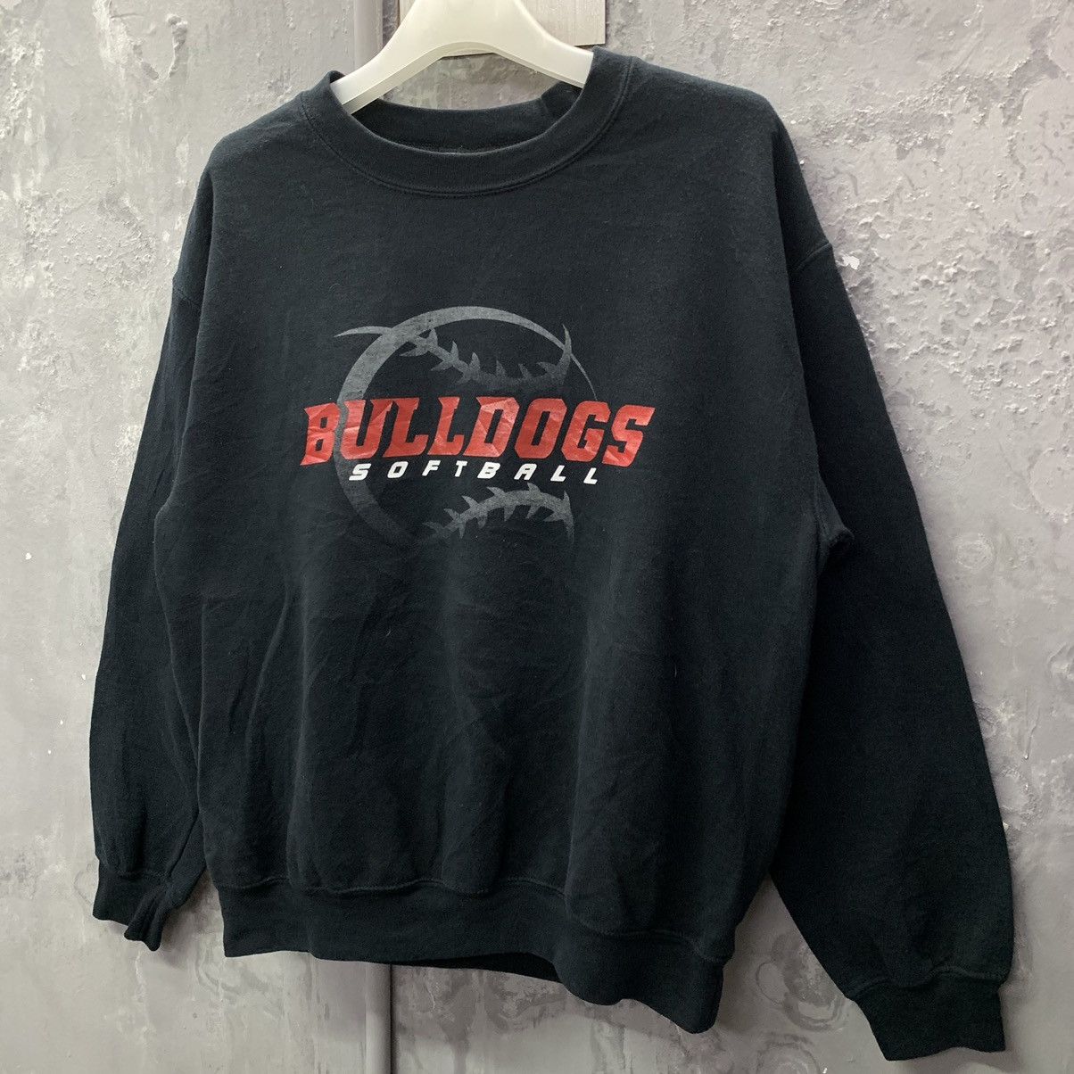 Gildan × Vintage Vintage Bulldog Softball Spell Out Crewneck Sweatshirt Size US M / EU 48-50 / 2 - 3 Thumbnail