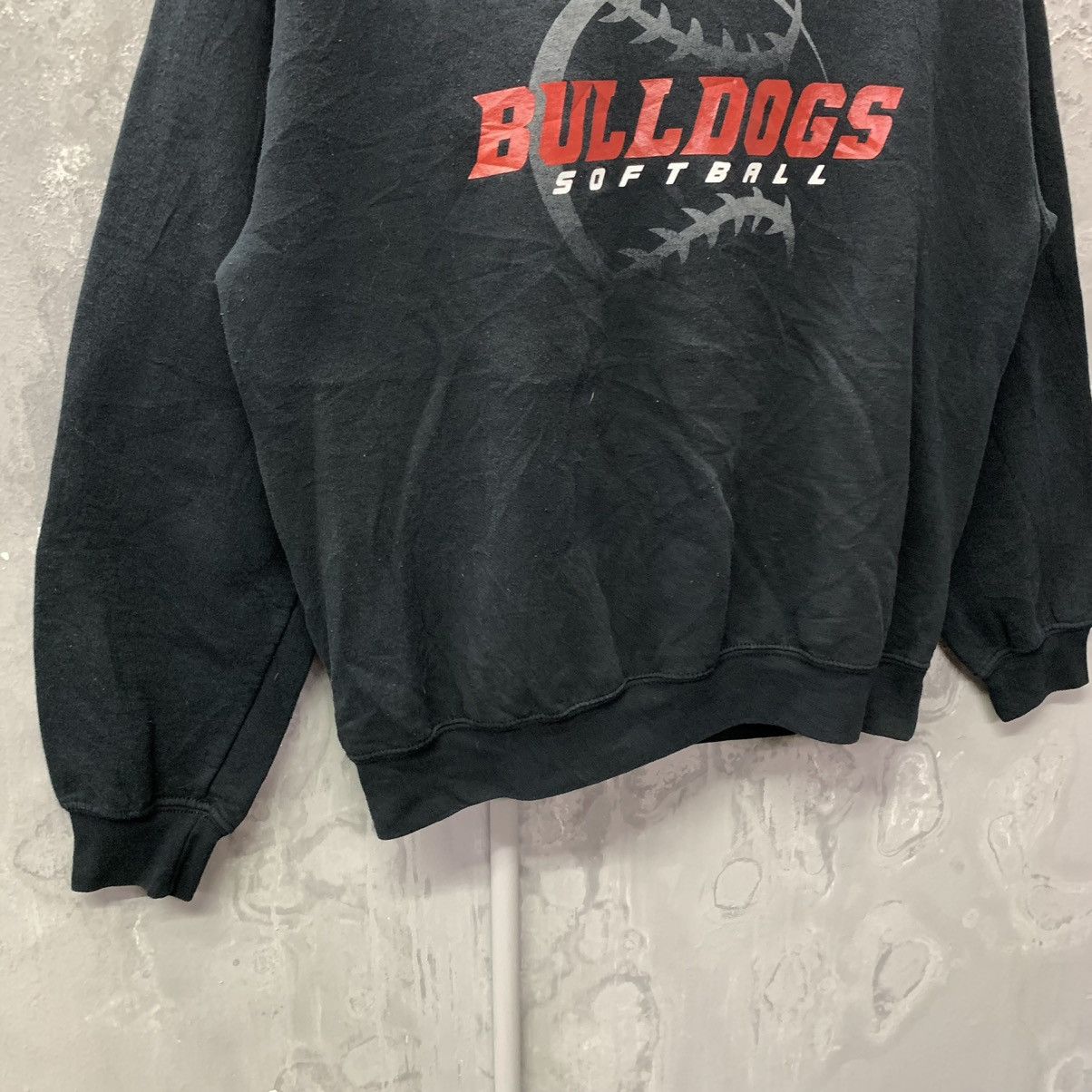 Gildan × Vintage Vintage Bulldog Softball Spell Out Crewneck Sweatshirt Size US M / EU 48-50 / 2 - 4 Thumbnail