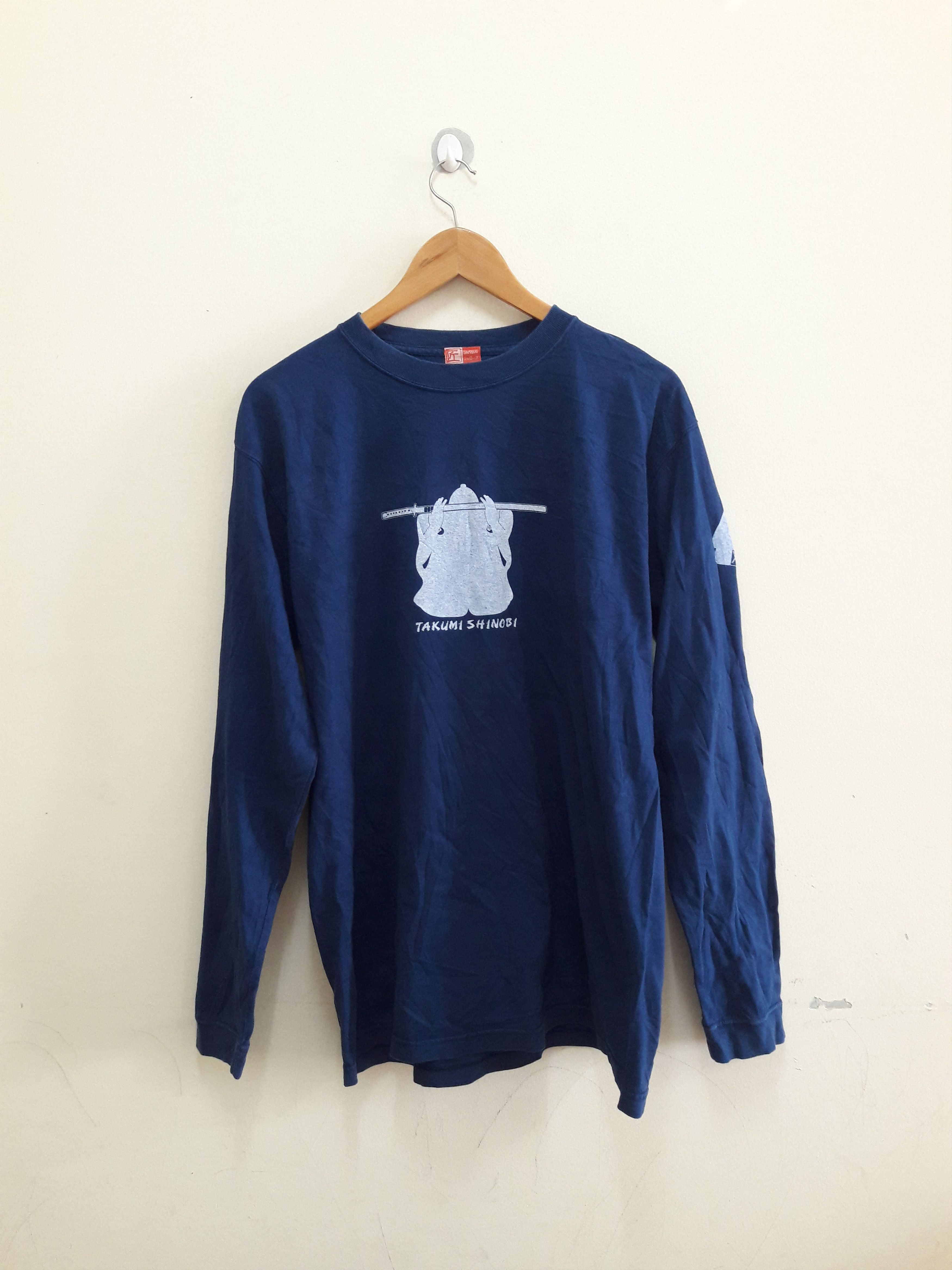 Japanese Brand Takumi Shinobi sukajan t-shirt by Pherrow's Japan Size US L / EU 52-54 / 3 - 1 Thumbnail